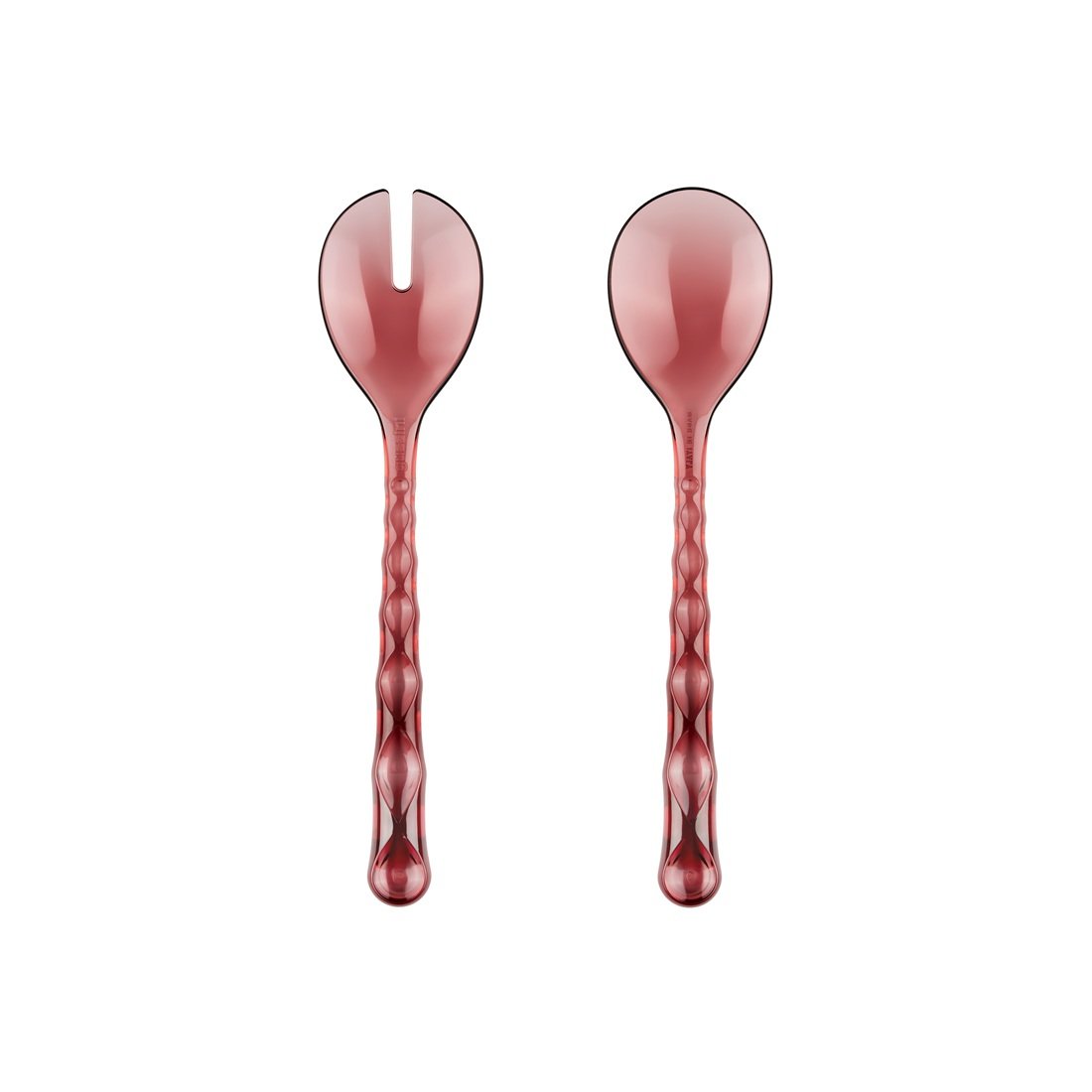 Guzzini Salad Servers Vanity (10.8") Pink ( Mauve)