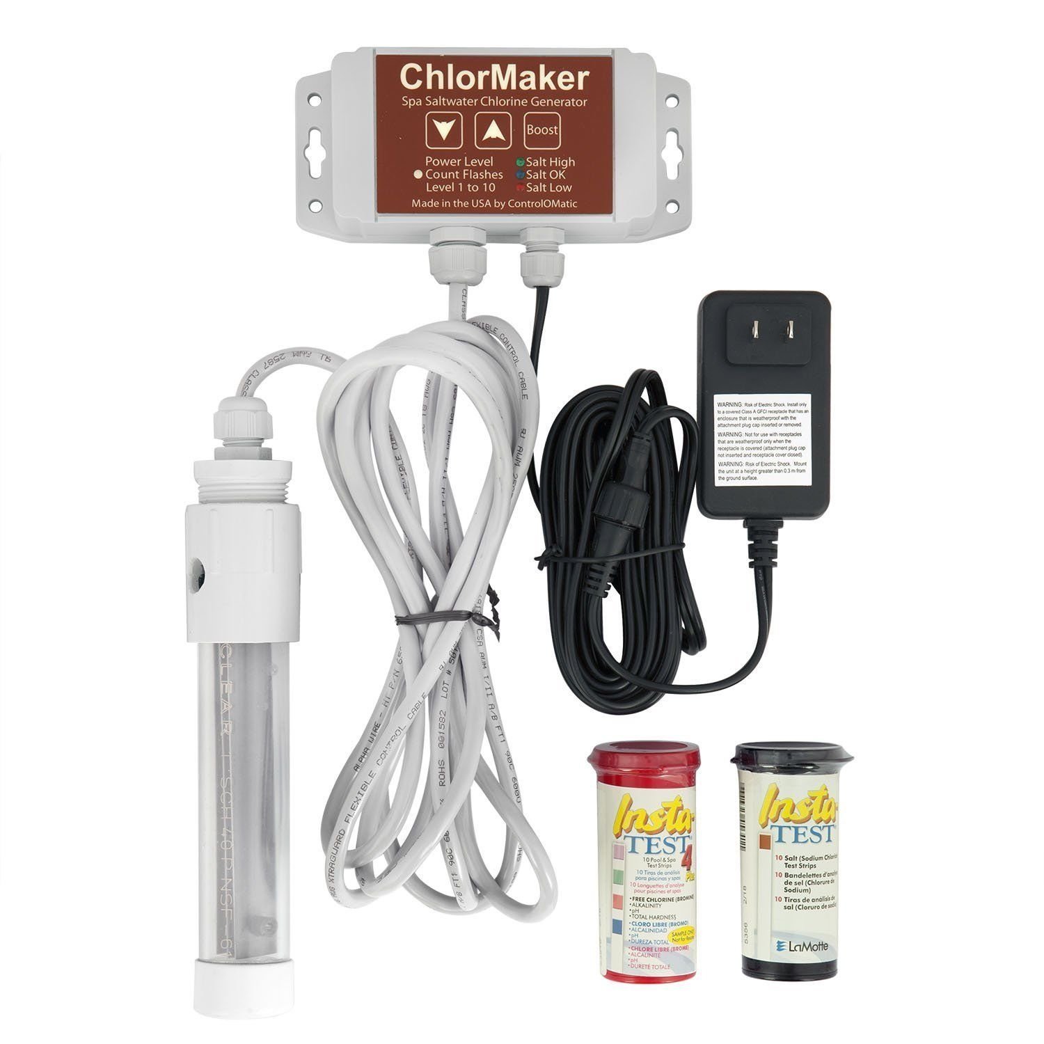 Details About Chlormaker Do Hot Tub And Spa Drape Over Saltwater System Chlorine Generator