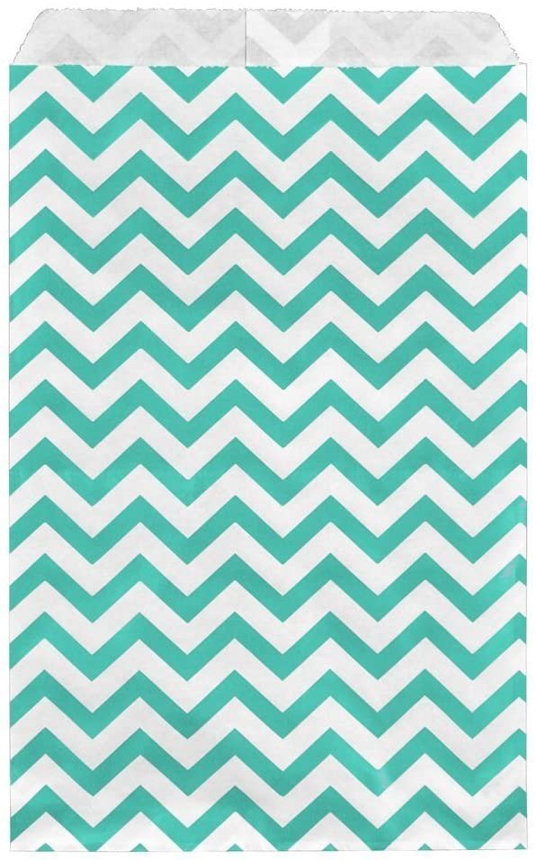 200 pcs of Chevron Paper Gift Bags Shopping various colors and sizes available - Picture 12 of 12