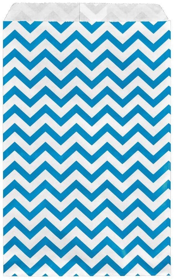 200 pcs of Chevron Paper Gift Bags Shopping various colors and sizes available - Picture 9 of 12