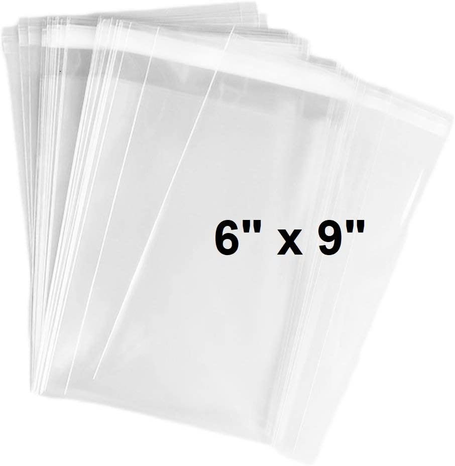 Bolsas de celofán transparentes resellables - Gruesa bolsa de violonchelo brillante auto sellado de 2 MIL para... - Imagen 5 de 5