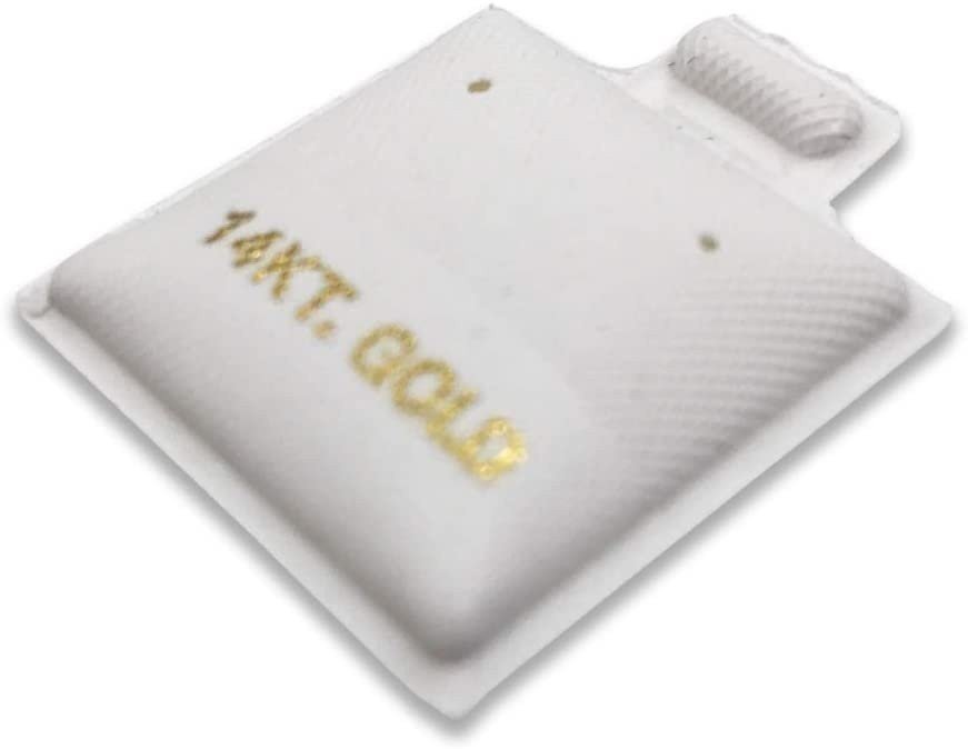 100 Pcs White Puff Pad Earring Card Jewelry Display - Picture 18 of 28