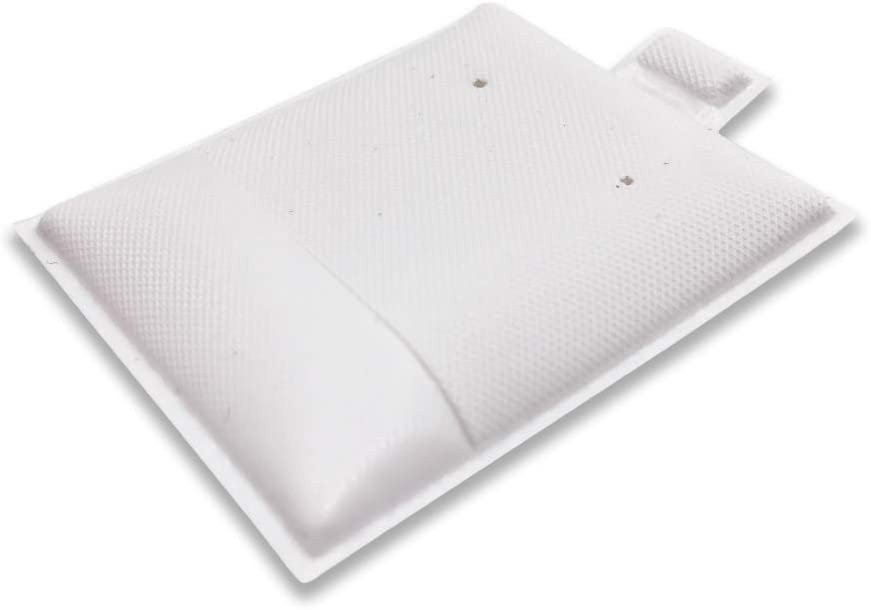 100 Pcs White Puff Pad Earring Card Jewelry Display - Picture 14 of 28