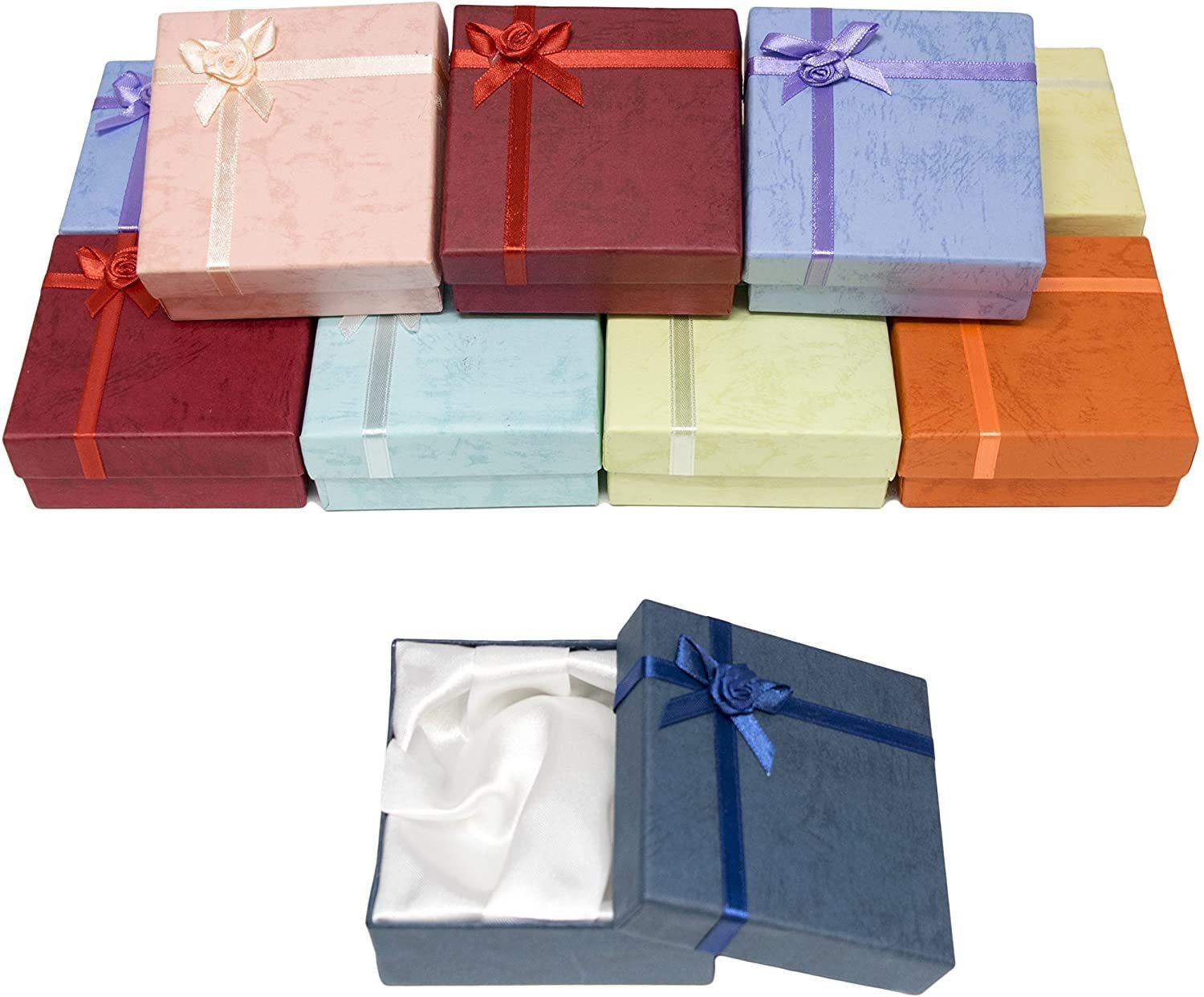 Caja de Novela Brazalete de Joyería de Cartón Cajas de Regalo con Arcos de Rosa en Surtido... - Imagen 15 de 17
