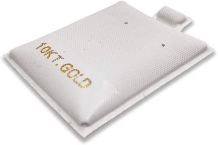 100 Pcs White Puff Pad Earring Card Jewelry Display - Picture 15 of 28