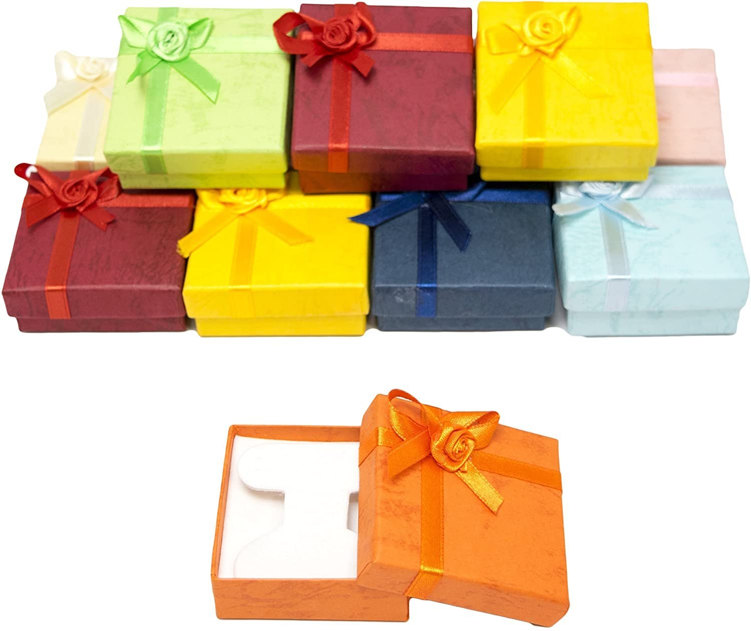 Caja de Novela Brazalete de Joyería de Cartón Cajas de Regalo con Arcos de Rosa en Surtido... - Imagen 13 de 17