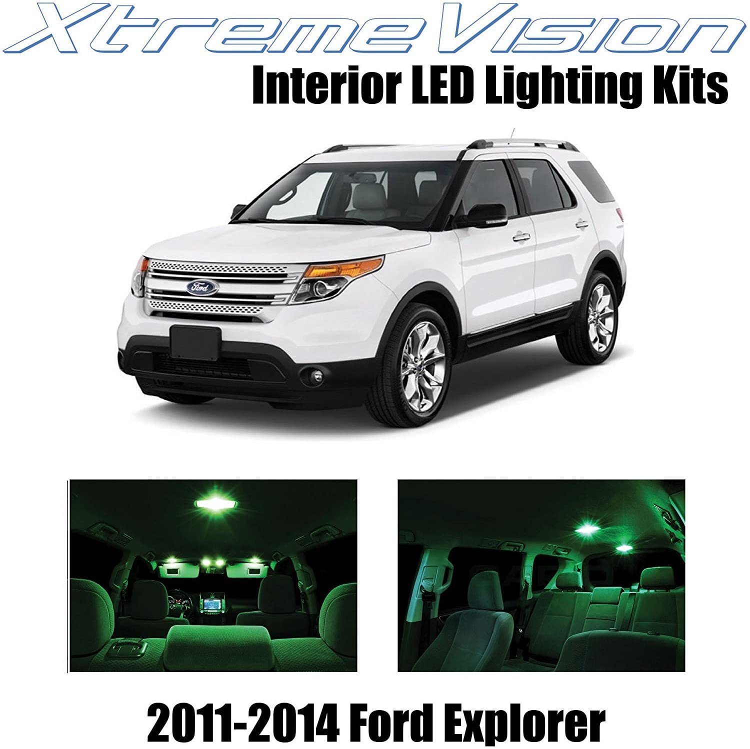 XtremeVision Interior LED for Ford Explorer 2011-2014 (6 pcs) - Picture 13 of 31