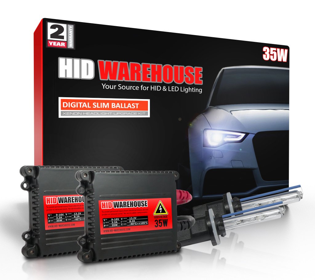 HID-Warehouse 35 W Xenon HID Conversion Kit Waterproof Headlight FogLight - Picture 24 of 27