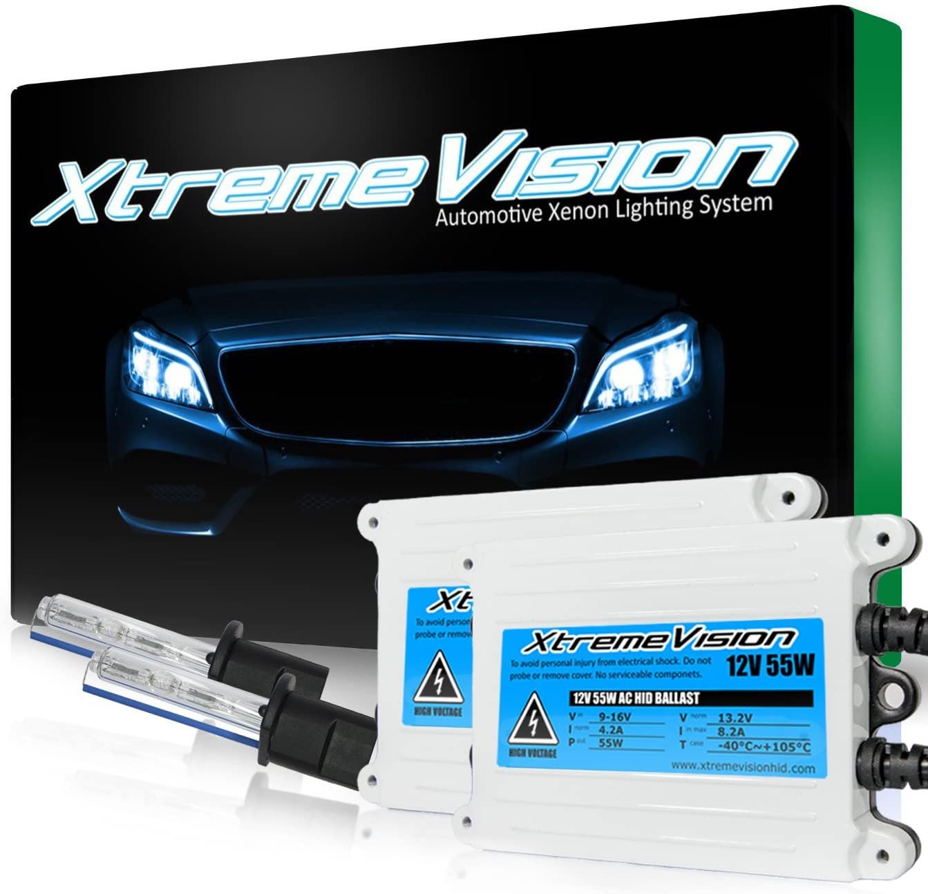 XtremeVision 55W AC Xenon Bundle with Slim AC Ballast (1 Pair) - Bi-Xenon H4... - Picture 18 of 26