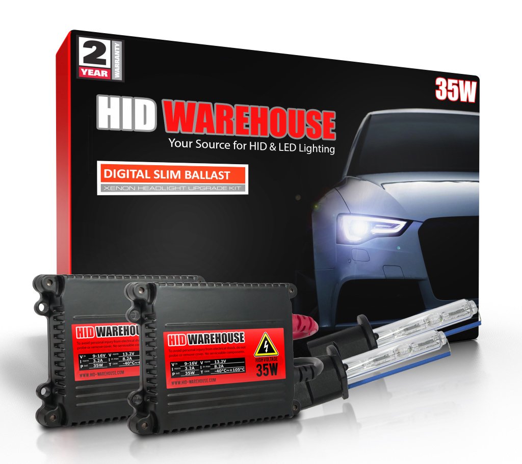 HID-Warehouse 35W Xenon HID KIT H11 Headlight BALLAST+2 BULB Conversion Light - Picture 26 of 27