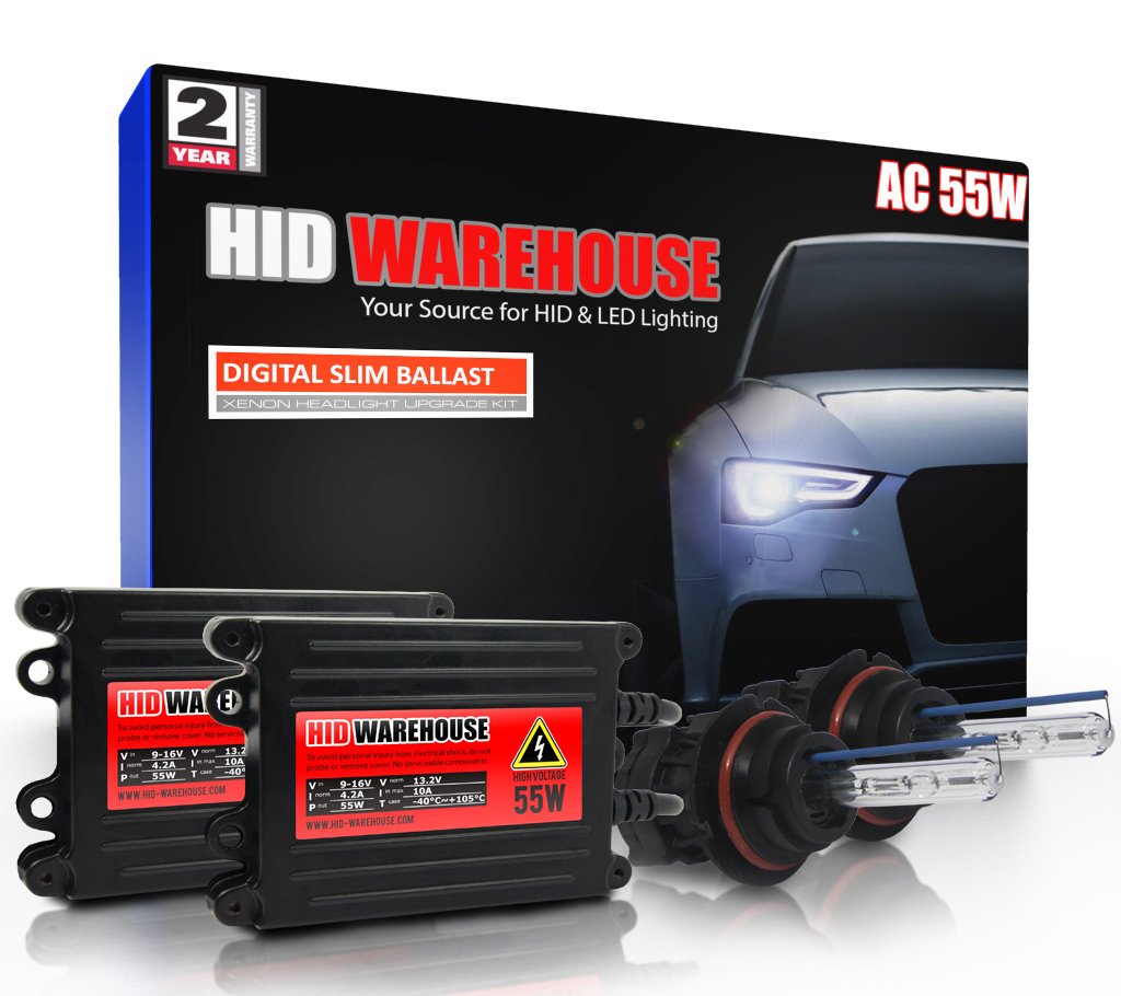 HID-Warehouse 55W AC Xenon Headlight BALLAST+2 BULBS Conversion Kit - Picture 20 of 28