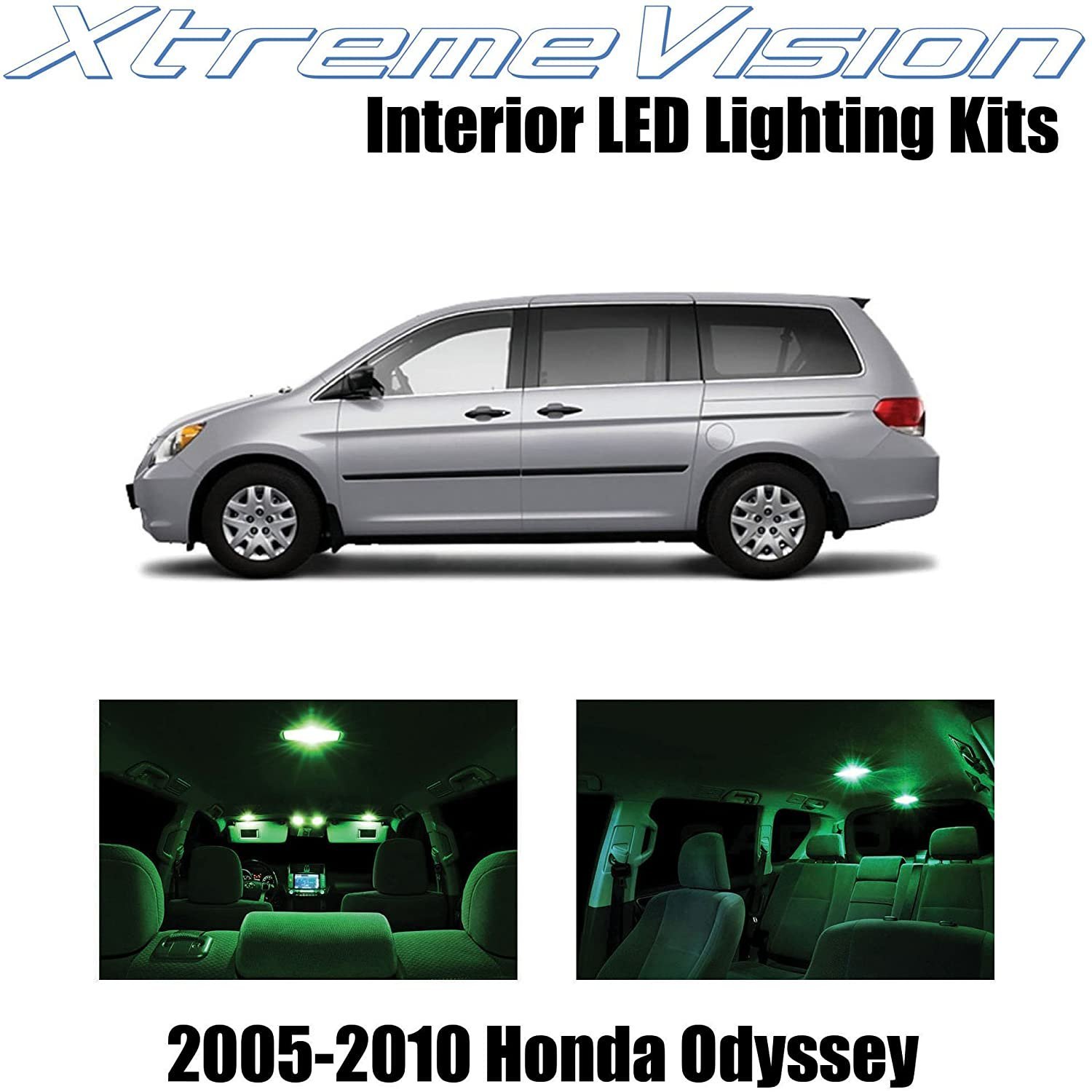 XtremeVision Interior LED for Honda Odyssey 2005-2010 (11 pcs)