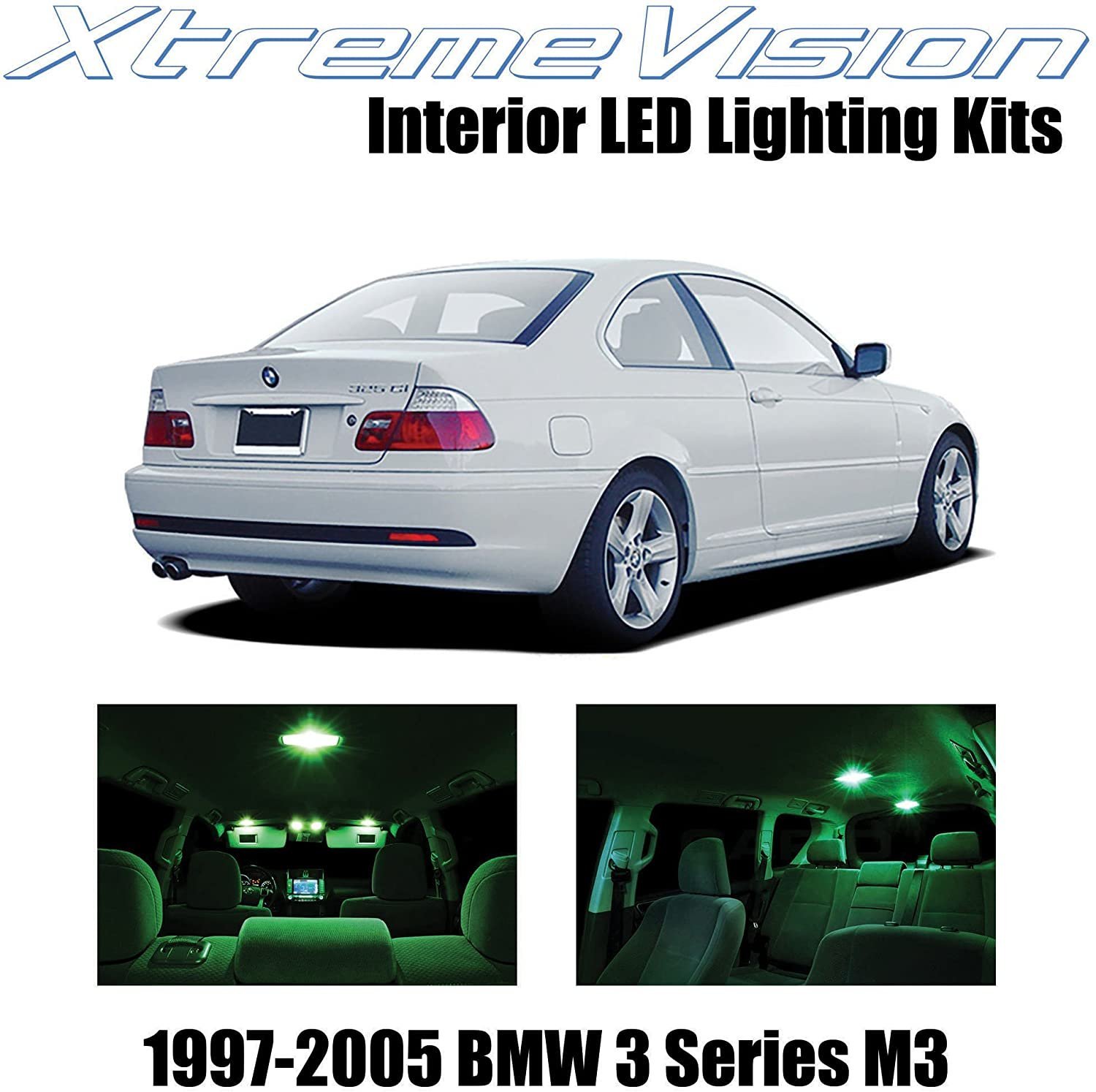 XtremeVision Interior LED for BMW 3 Series M3 1997-2005 (14 pcs) - Picture 13 of 31