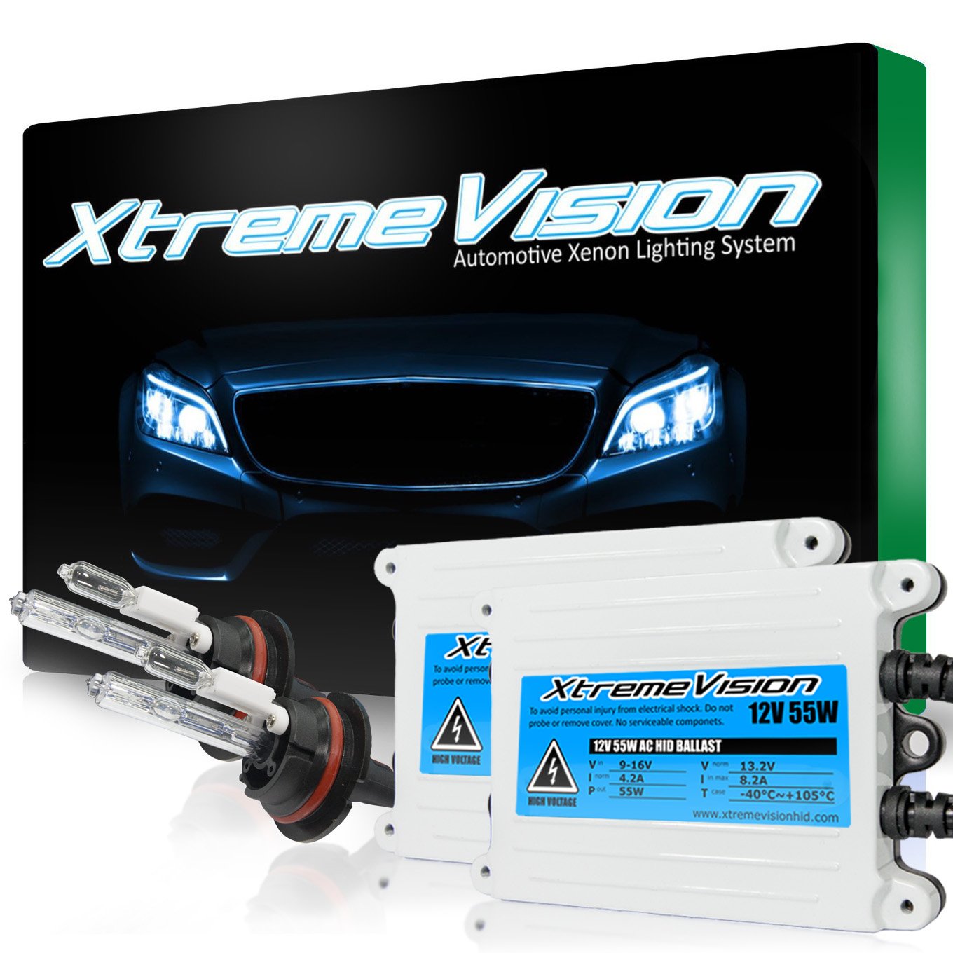 XtremeVision 55W HID Kit Xenon Light H11 9006 H4 H7 H1 9005 9004 9007 880 H3 - Picture 41 of 50