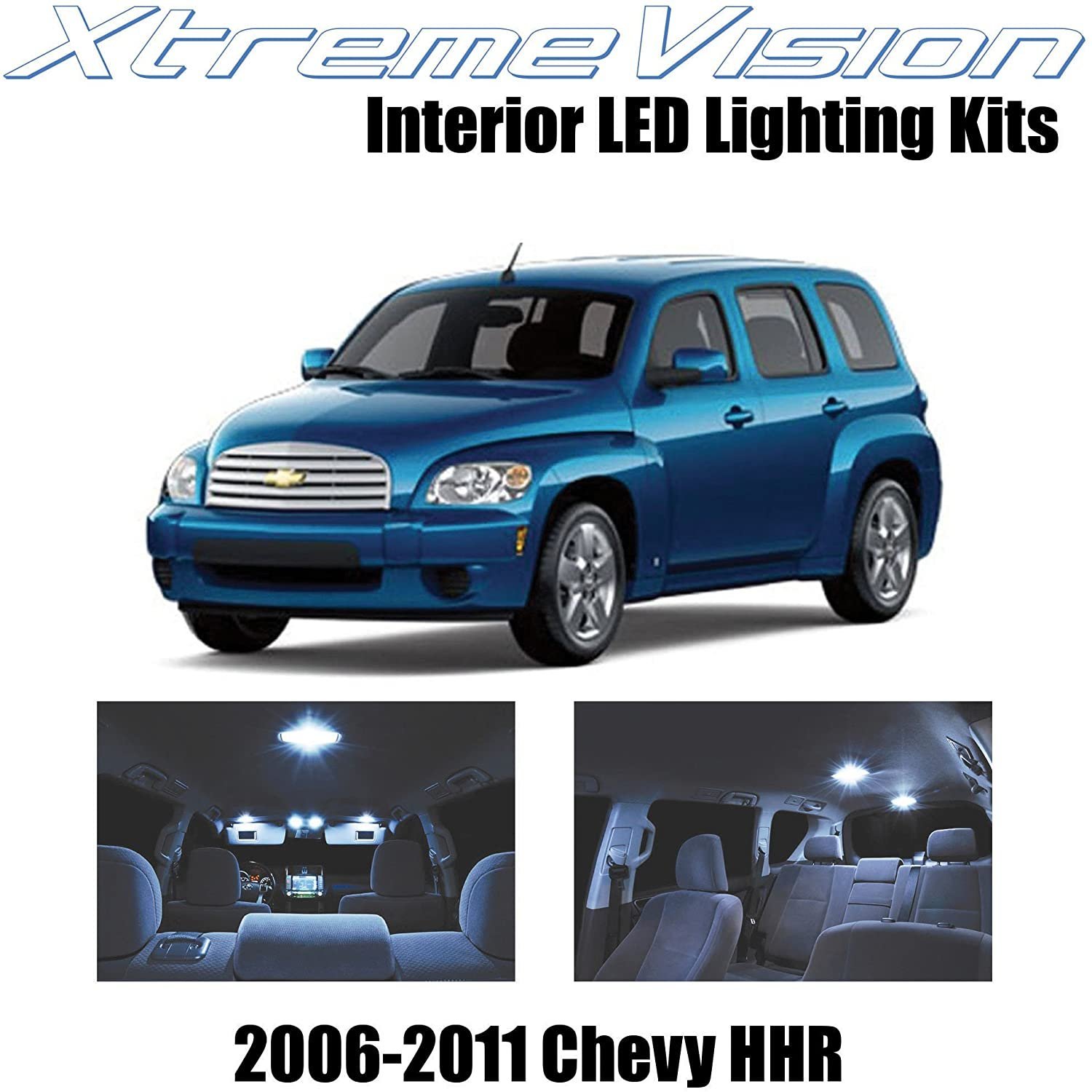 XtremeVision Interior LED for Chevy HHR 2006-2011 (11 pcs) - Picture 8 of 31