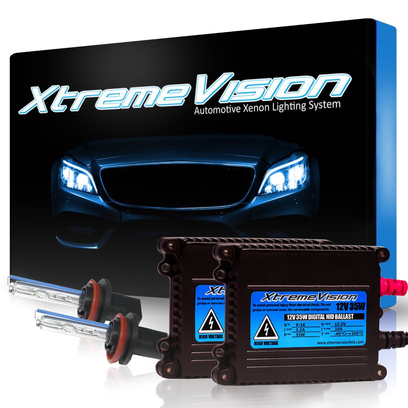 XtremeVision 35 W Xenon HID Conversion Kit Waterproof Headlight FogLight - Picture 11 of 50