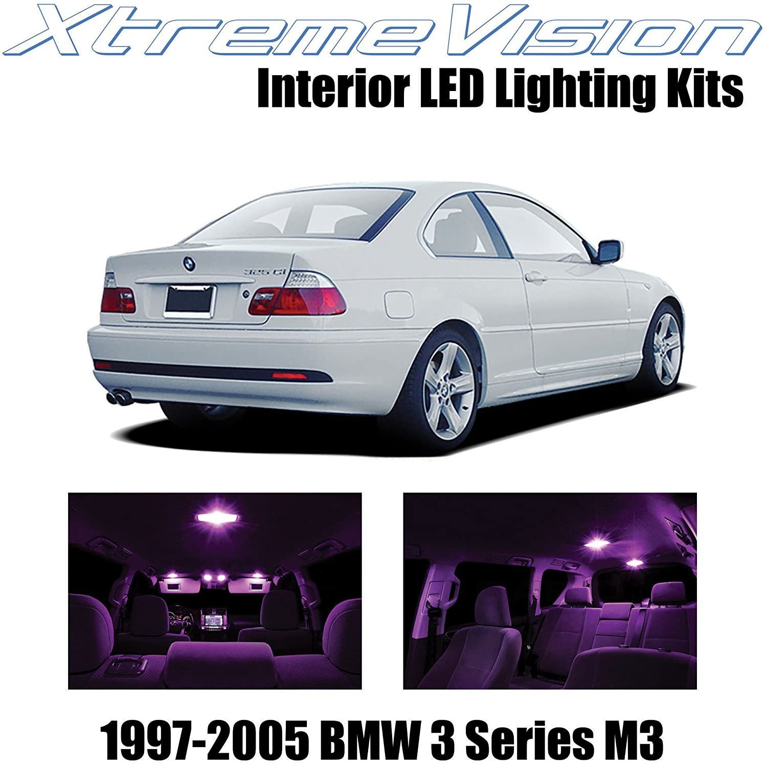 XtremeVision Interior LED for BMW 3 Series M3 1997-2005 (14 pcs) - Picture 18 of 31