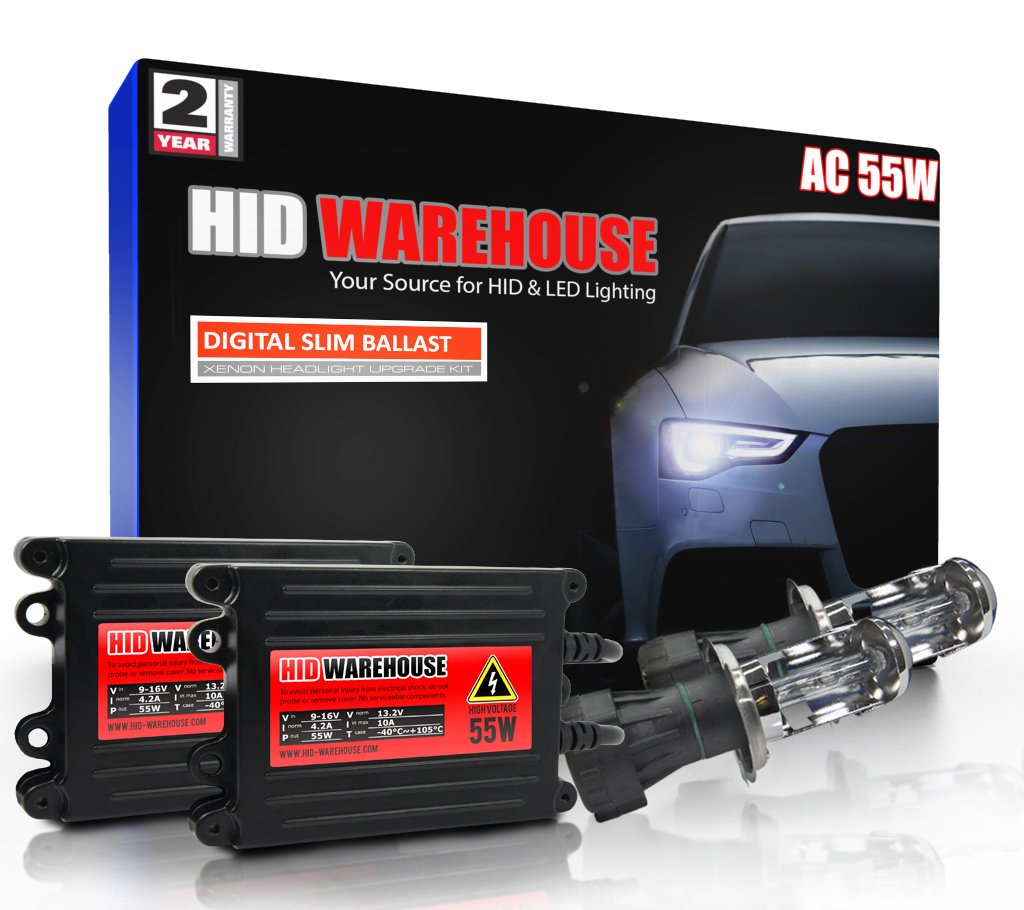 HID-Warehouse 55W AC HID Xenon Conversion Kit H11 H4 9006 9005 H1 H7 H13 9007 - Picture 19 of 26