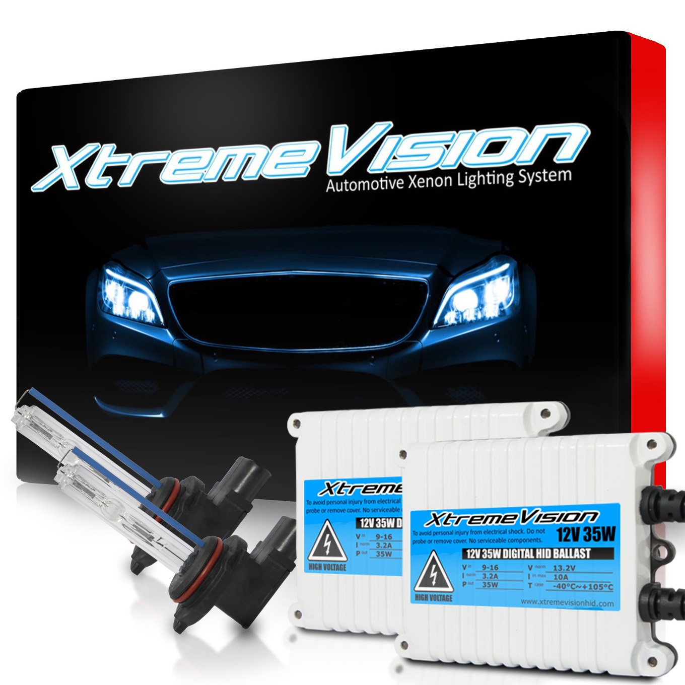XtremeVision 35W AC Xenon HID Conversion Kit Waterproof Headlight - Picture 27 of 27
