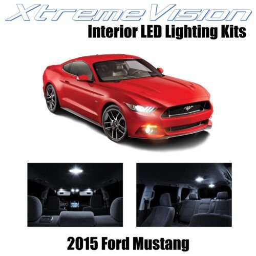 XtremeVision Interior LED for Ford Mustang 2015+ (8 pcs) - Picture 22 of 31