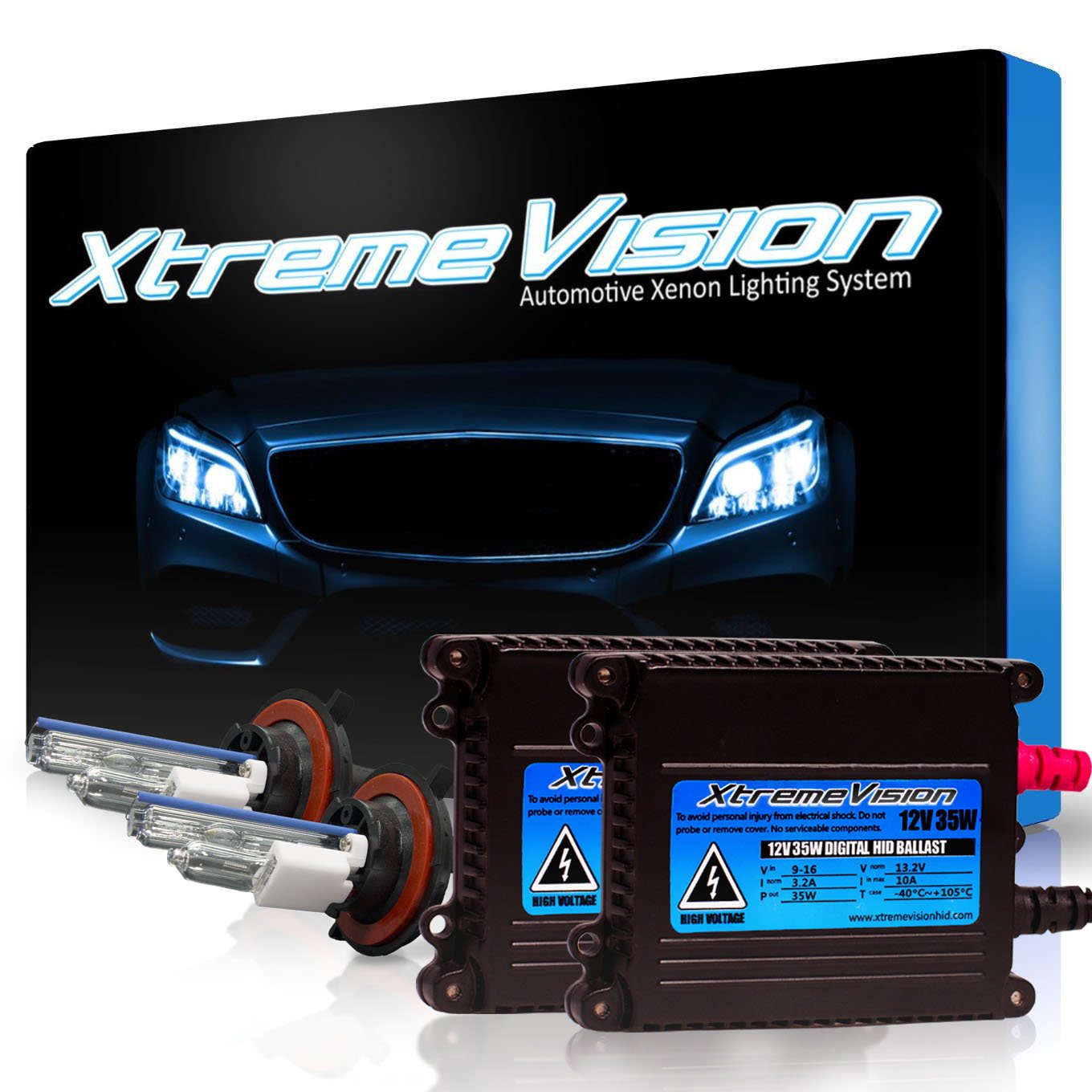 XtremeVision Xenon Light 35W Slim HID Kit H1 H4 H7 H11 9006 9005 9007 880 5202 - Picture 26 of 50