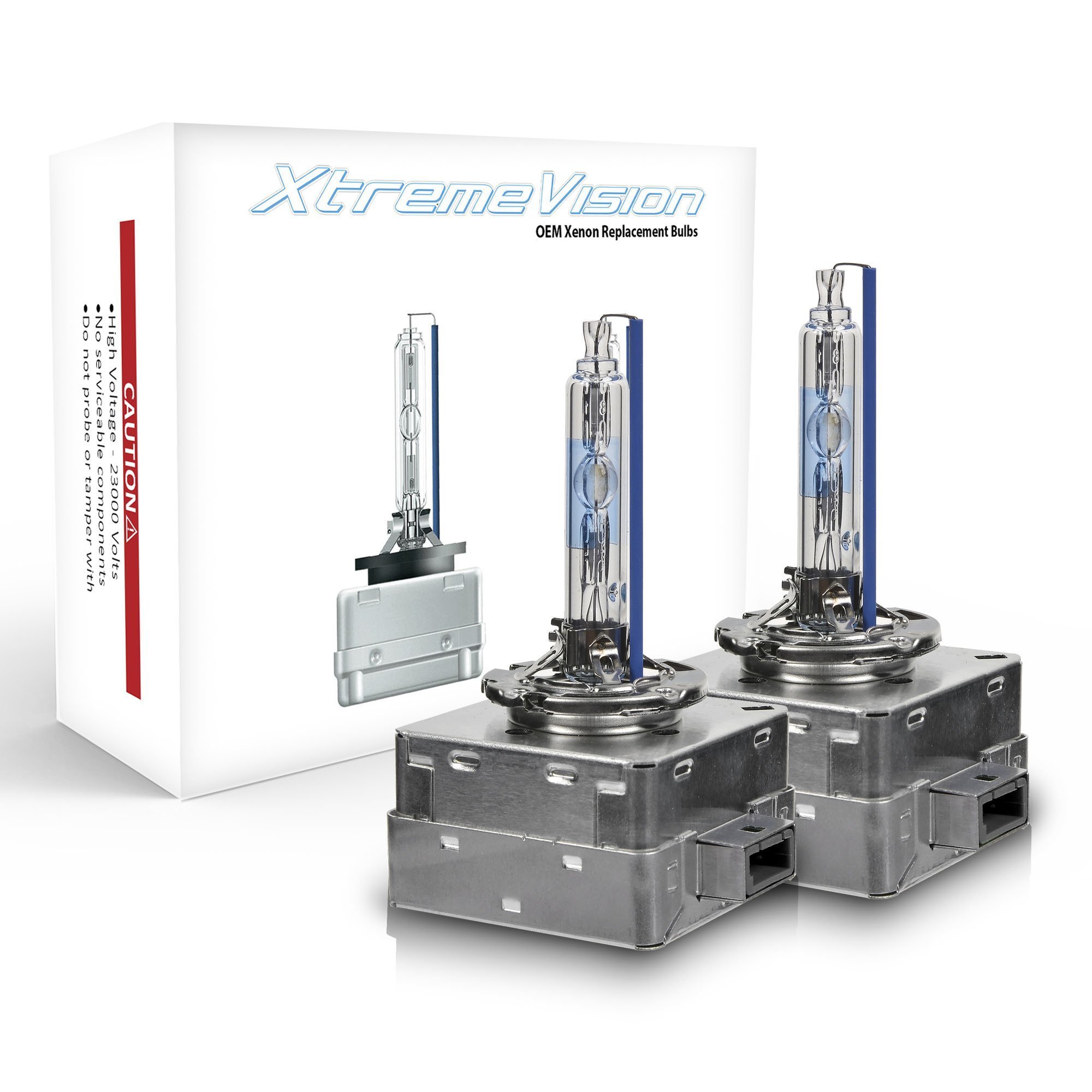 XtremeVision AC HID Xenon Bulbs - All Sizes & Colors (1 Pair) (Metal Bracket) - Picture 27 of 29
