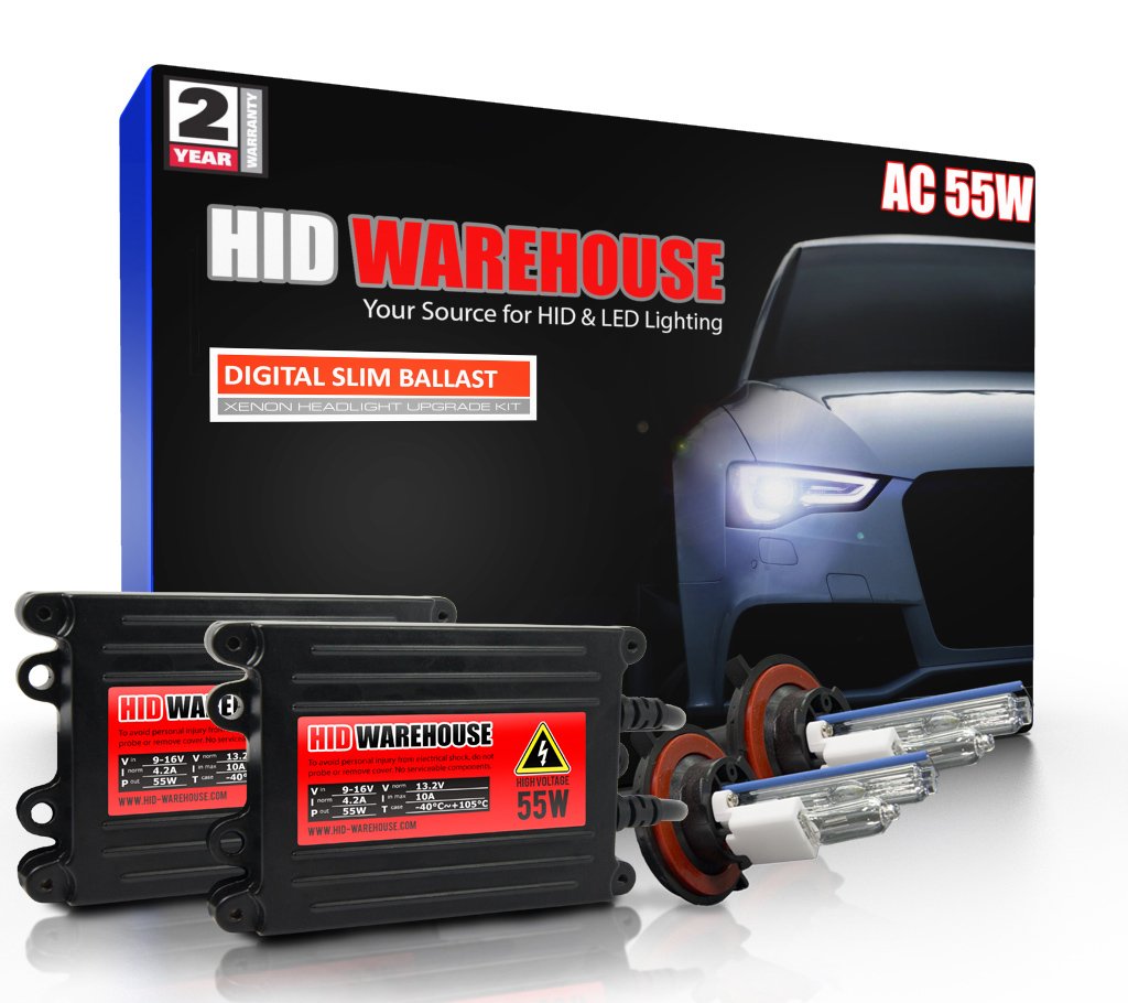 HID-Warehouse 55W AC Xenon Headlight BALLAST+2 BULBS Conversion Kit - Picture 23 of 28