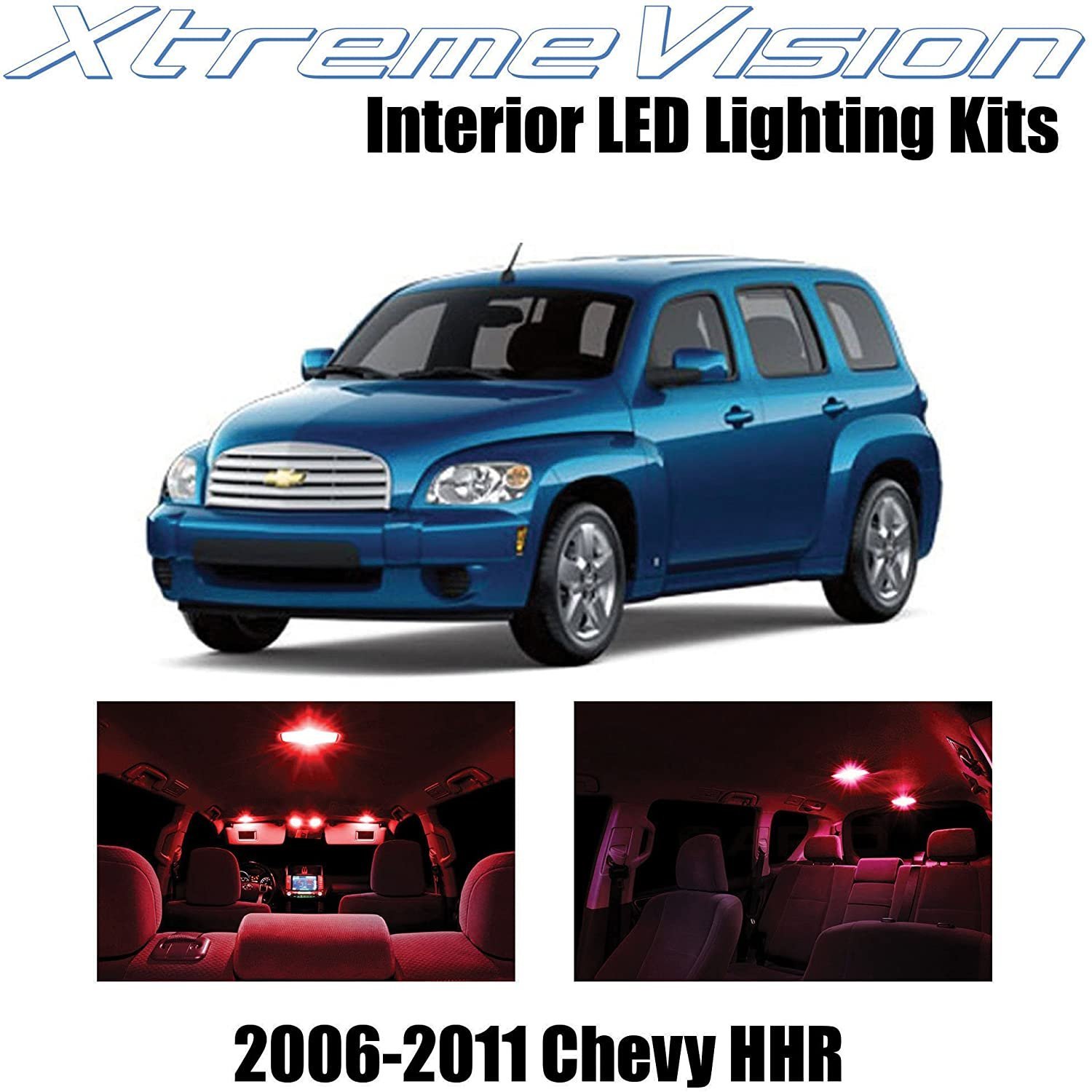 XtremeVision Interior LED for Chevy HHR 2006-2011 (11 pcs) - Picture 27 of 31