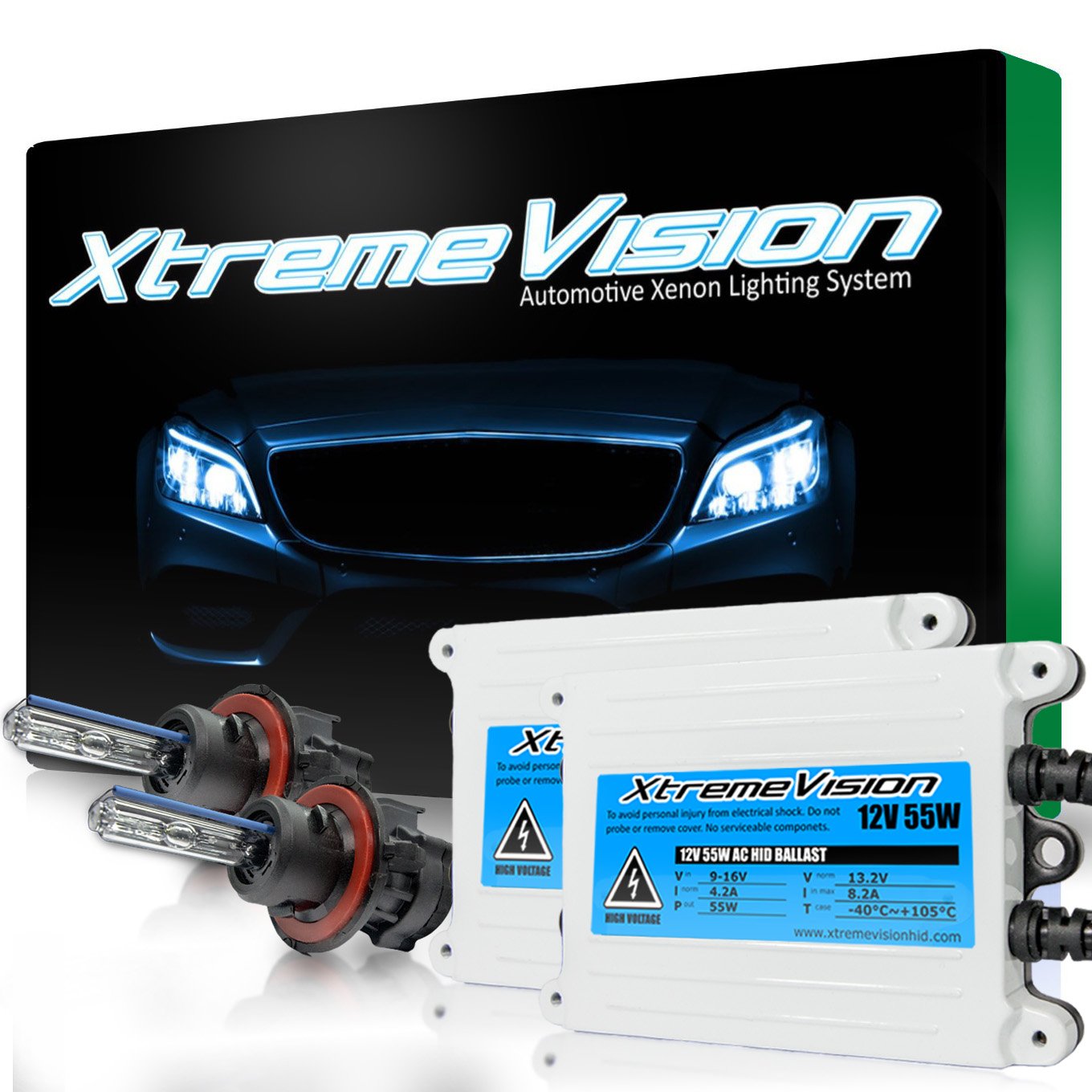 XtremeVision 55W HID Kit Xenon Light H11 9006 H4 H7 H1 9005 9004 9007 880 H3 - Picture 11 of 50