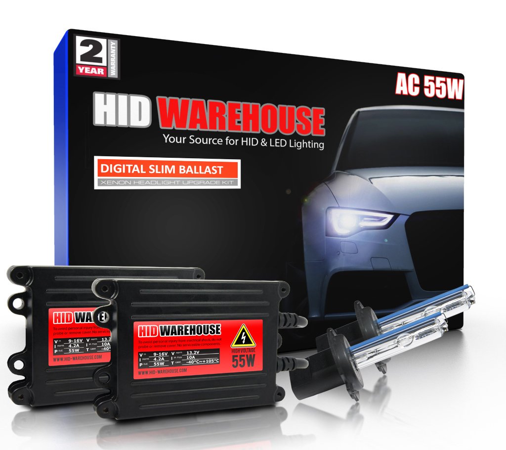 HID-Warehouse 55W AC Xenon Headlight BALLAST+2 BULBS Conversion Kit - Picture 21 of 28