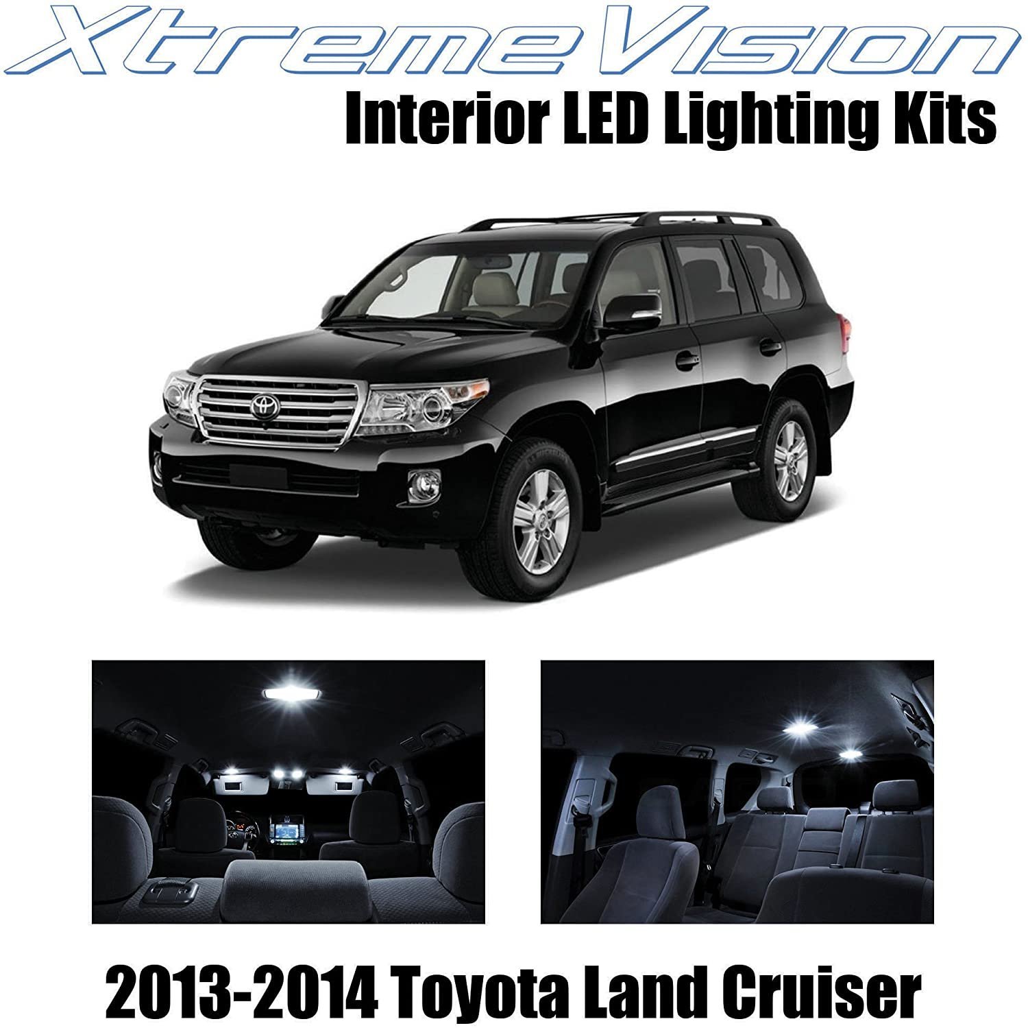 XtremeVision Interior LED for Toyota Land Cruiser 2013-2014 (9 pcs) - Picture 22 of 31
