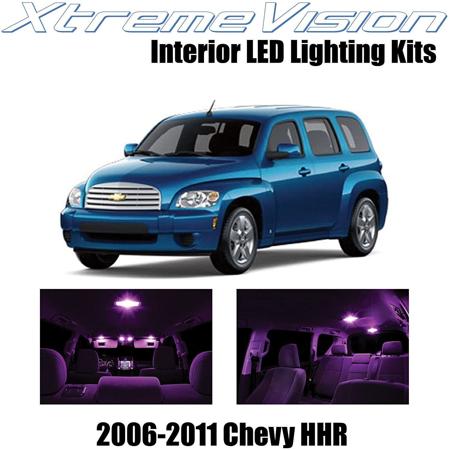 XtremeVision Interior LED for Chevy HHR 2006-2011 (11 pcs) - Picture 18 of 31