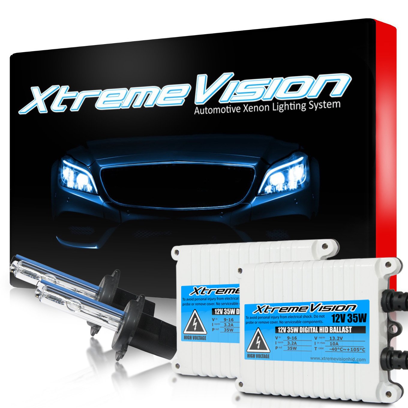 XtremeVision 35W AC Xenon HID Conversion Kit Waterproof Headlight - Picture 24 of 27