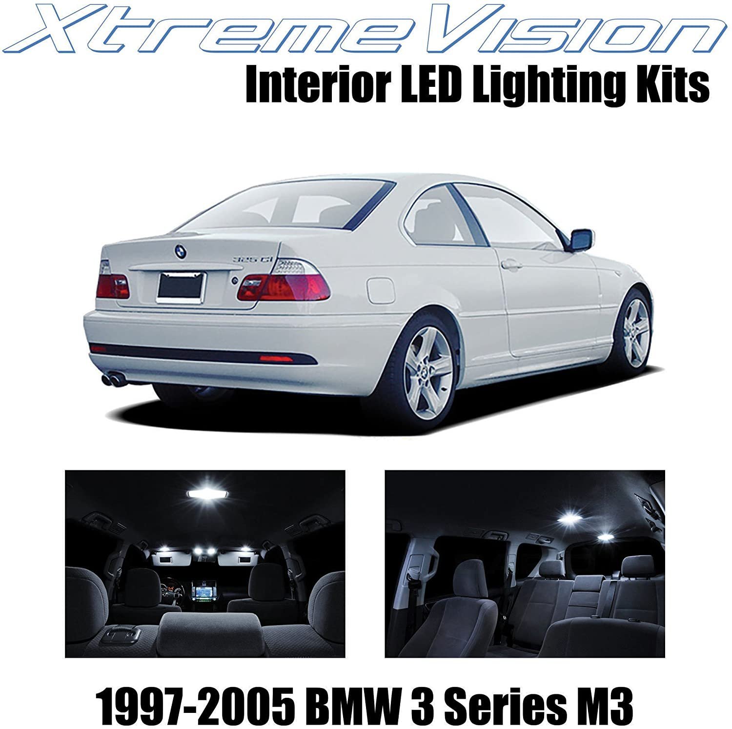 XtremeVision Interior LED for BMW 3 Series M3 1997-2005 (14 pcs) - Picture 22 of 31