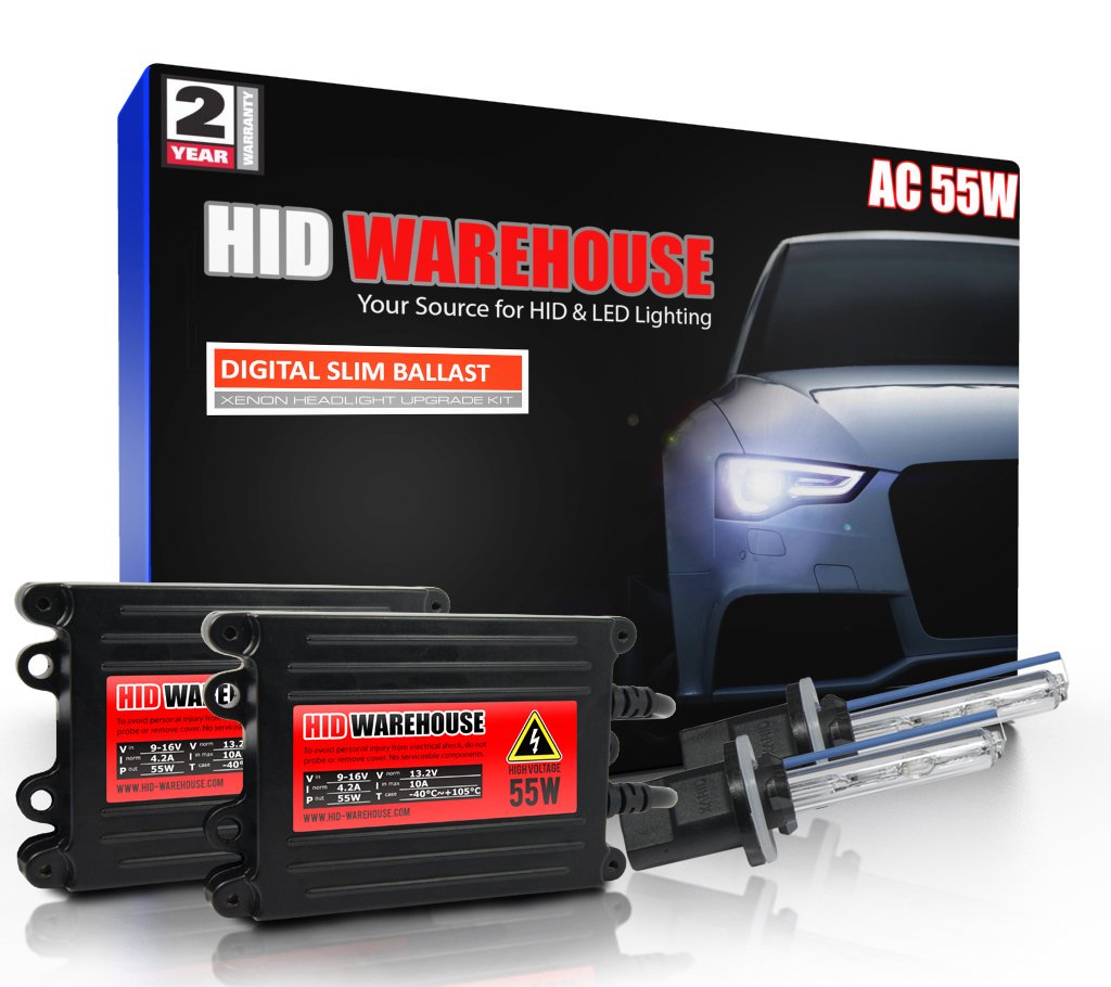HID-Warehouse 55W AC Xenon Headlight BALLAST+2 BULBS Conversion Kit - Picture 24 of 28