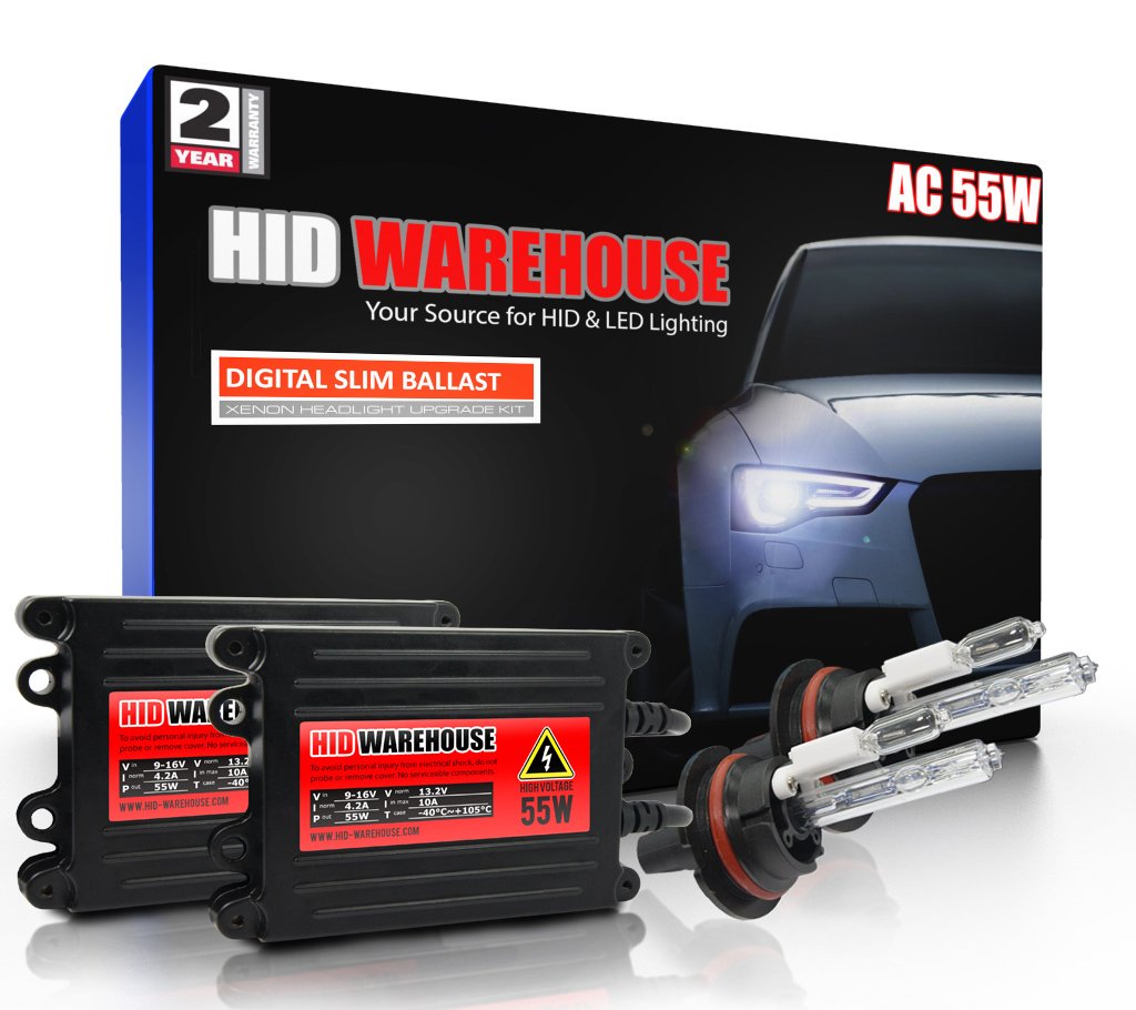 HID-Warehouse 55W AC Xenon Headlight BALLAST+2 BULBS Conversion Kit - Picture 22 of 28