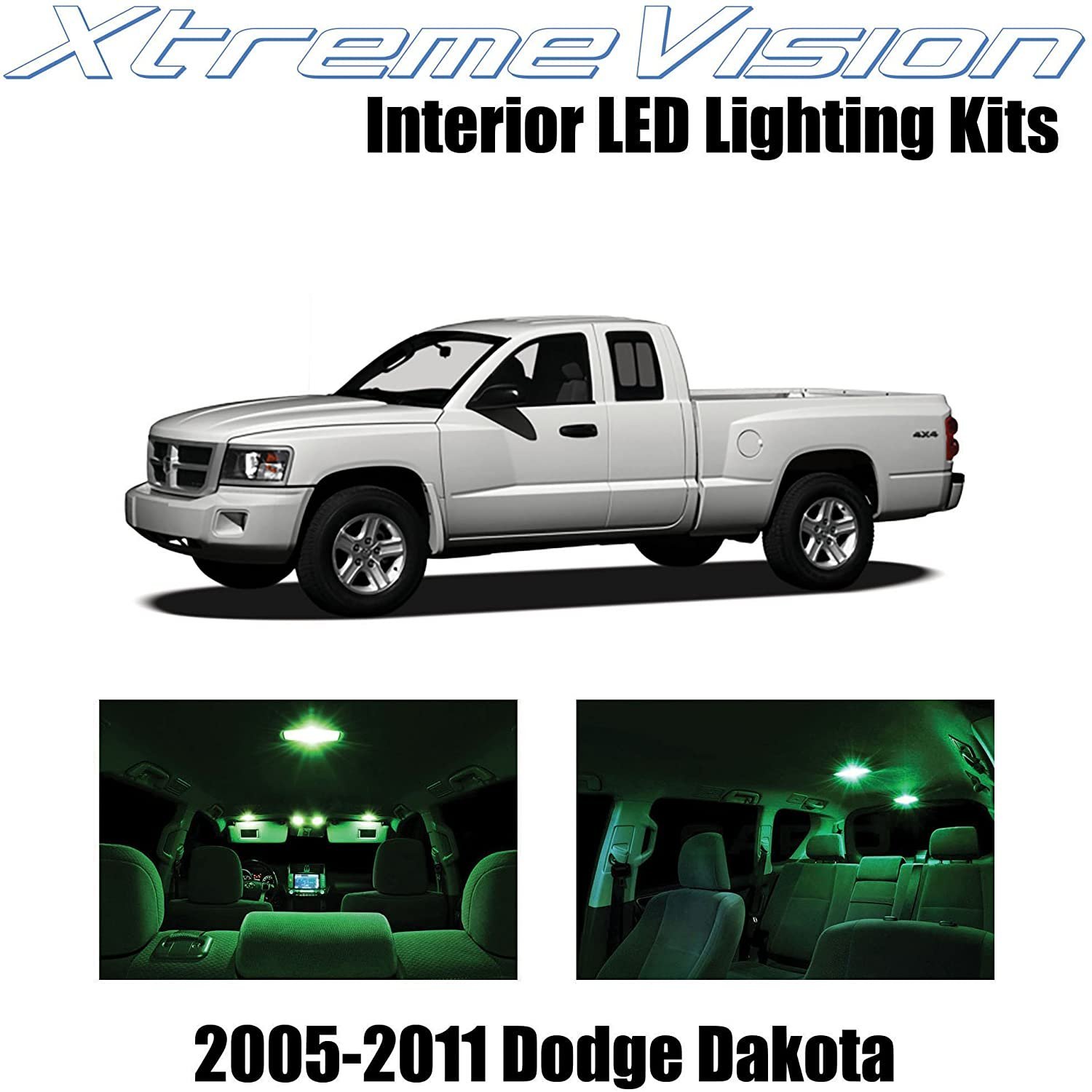 XtremeVision Interior LED for Dodge Dakota 2005-2011 (8 pcs) - Picture 13 of 31