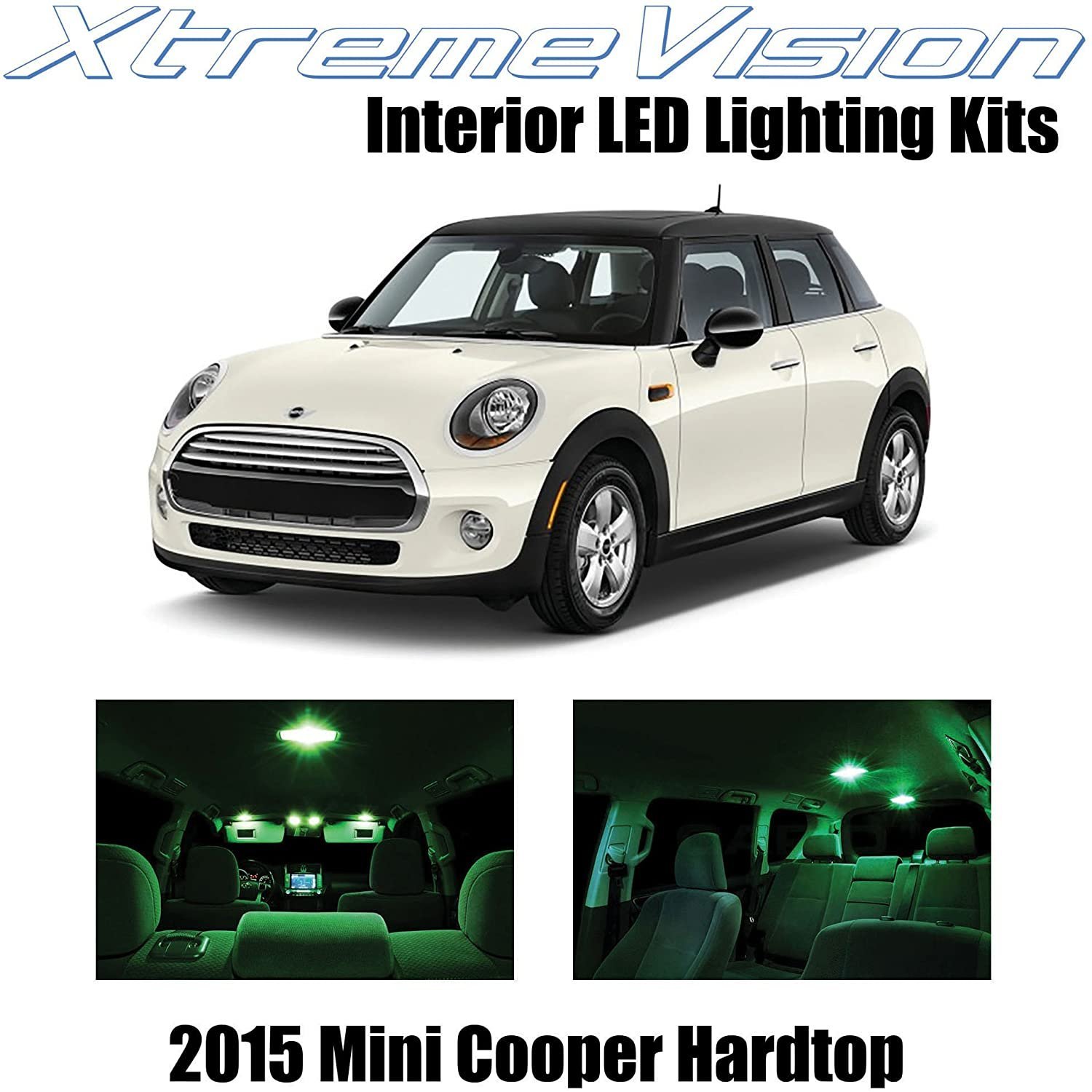 XtremeVision Interior LED for Mini Cooper 2015+ Hardtop 4 Doors (7 pcs) - Foto 13 di 31
