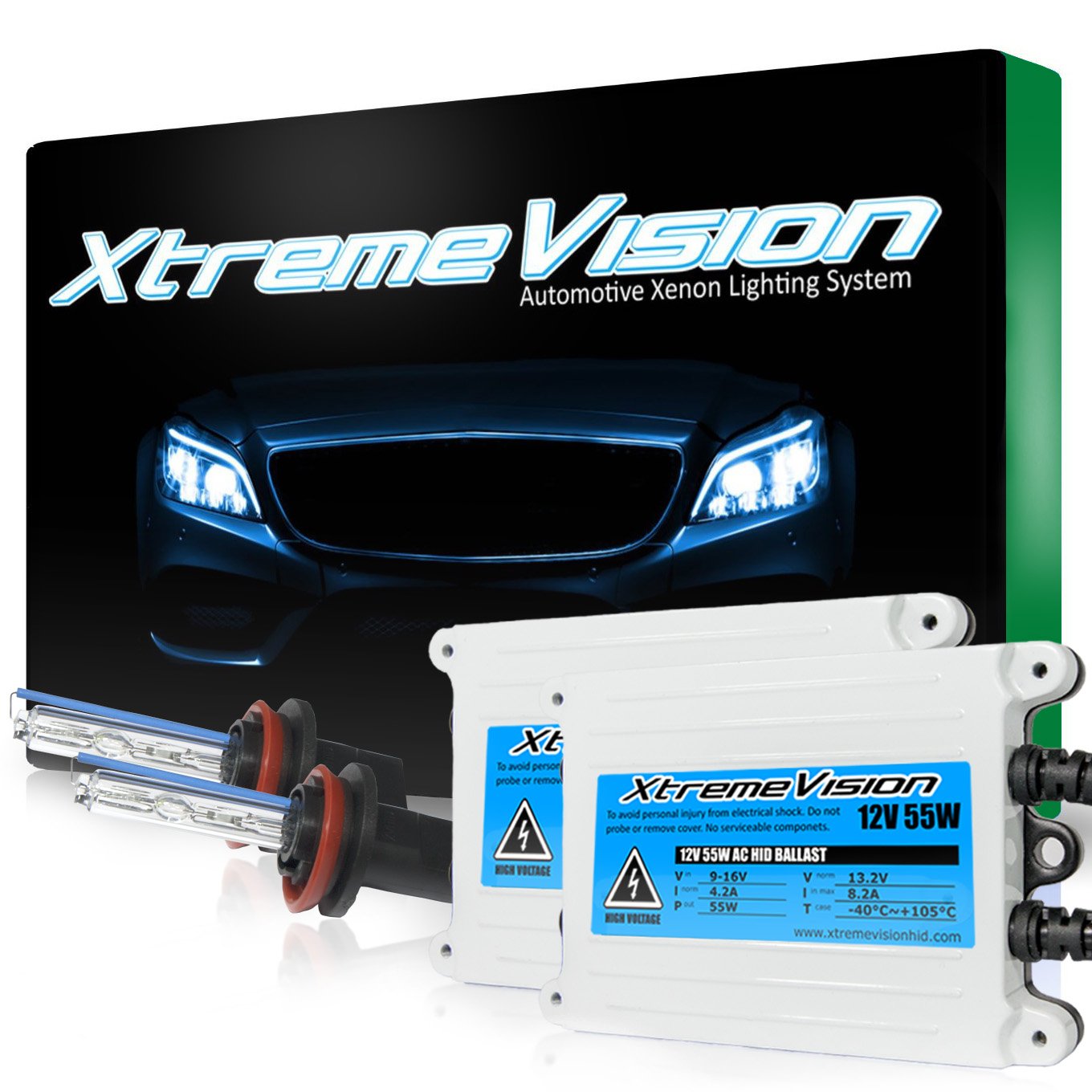 XtremeVision 55W HID Kit Xenon Light H11 9006 H4 H7 H1 9005 9004 9007 880 H3 - Picture 31 of 50