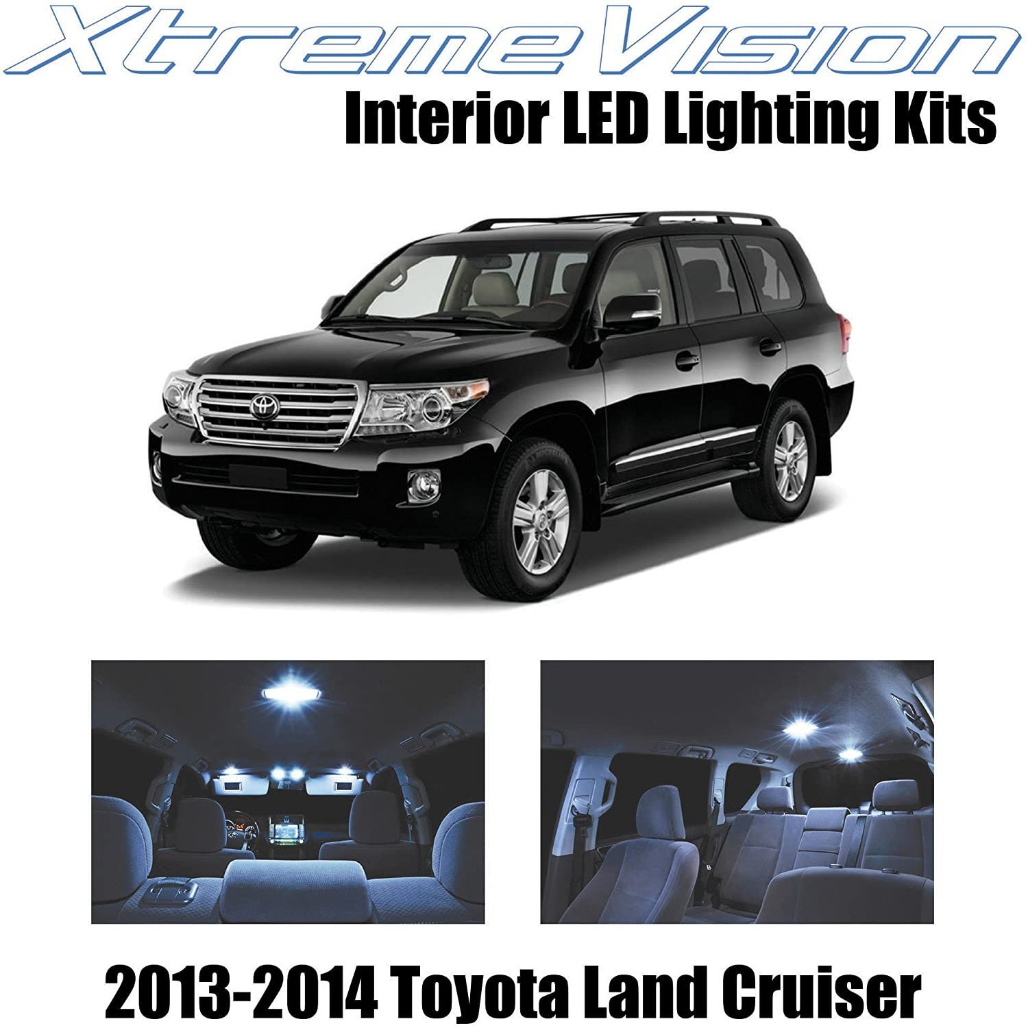 XtremeVision Interior LED for Toyota Land Cruiser 2013-2014 (9 pcs) - Picture 8 of 31