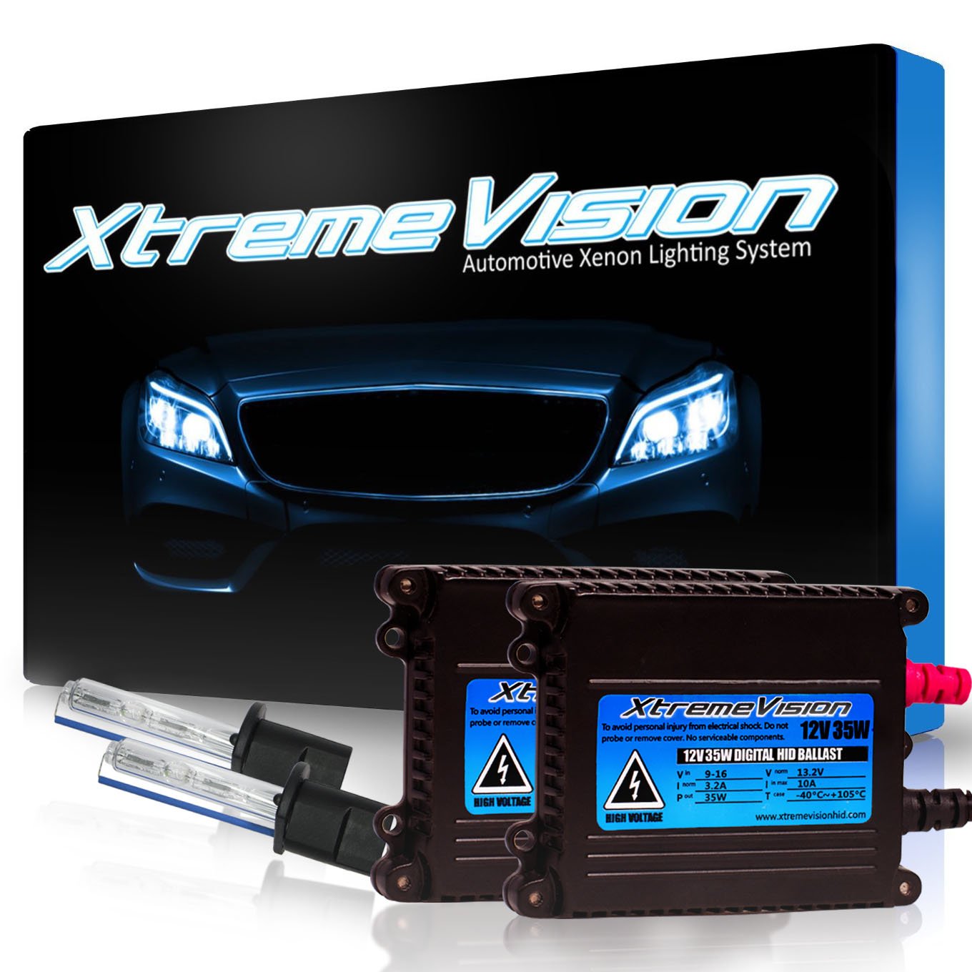 XtremeVision 35W Xenon HID KIT H11 Headlight 2 BULBS Conversion Light - Picture 13 of 14