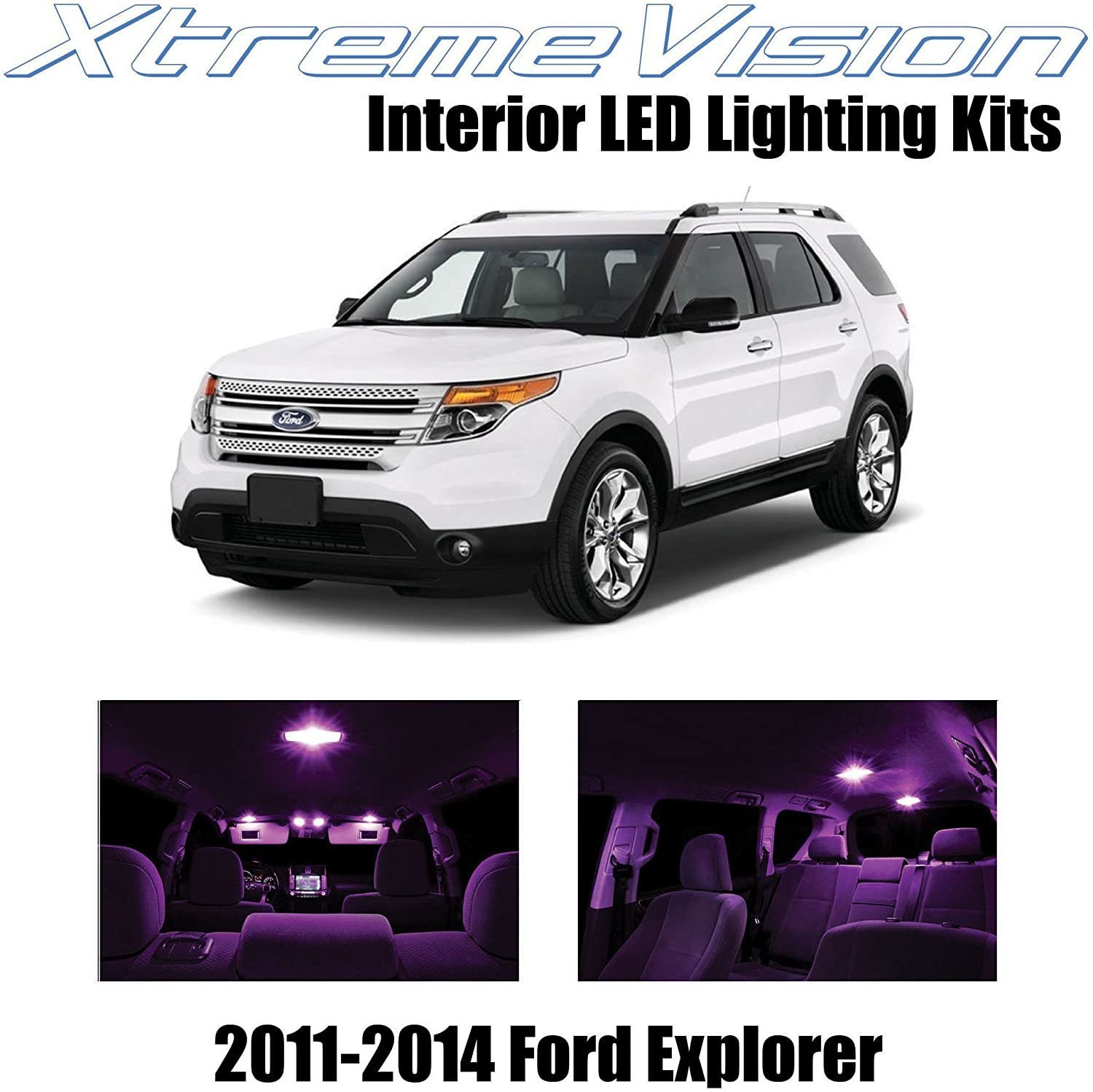 XtremeVision Interior LED for Ford Explorer 2011-2014 (6 pcs) - Picture 18 of 31