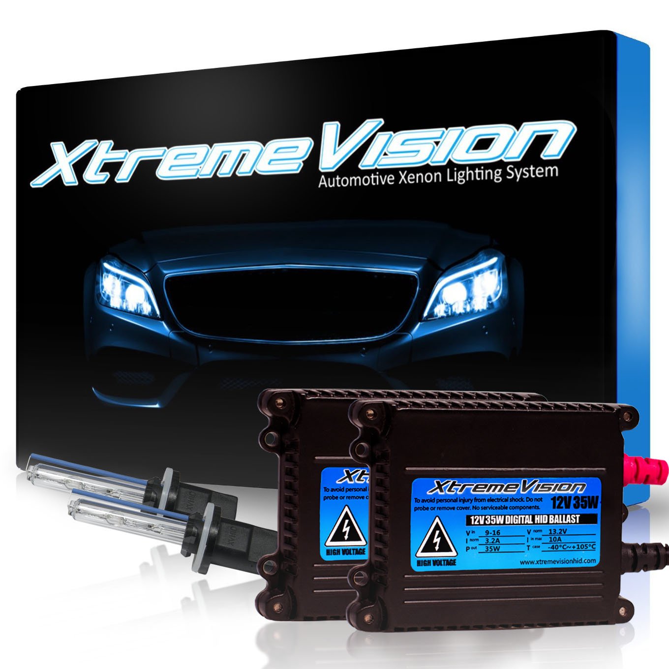 XtremeVision 35 W Xenon HID Conversion Kit Waterproof Headlight FogLight - Picture 31 of 50
