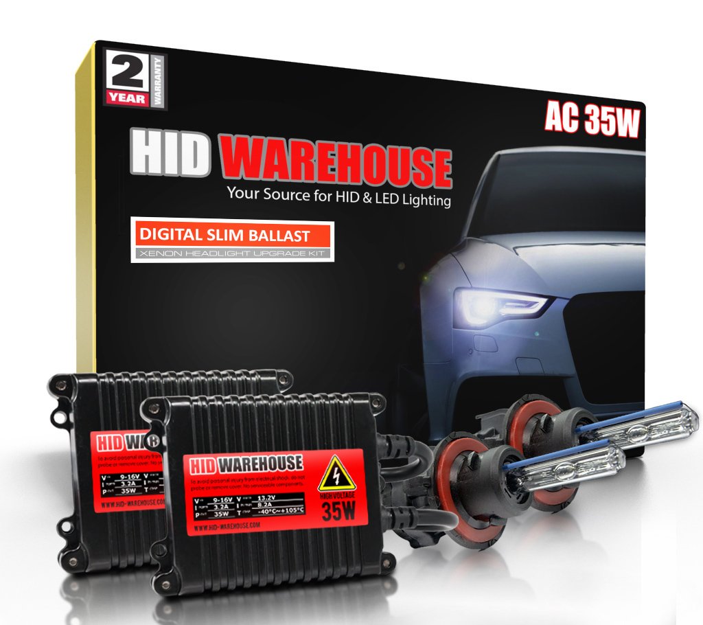 HID-Warehouse Slim 35W AC HID Kit H1 H4 H7 H11 H13 9005 9006 9007 6000K Bi-Xenon - Picture 20 of 28