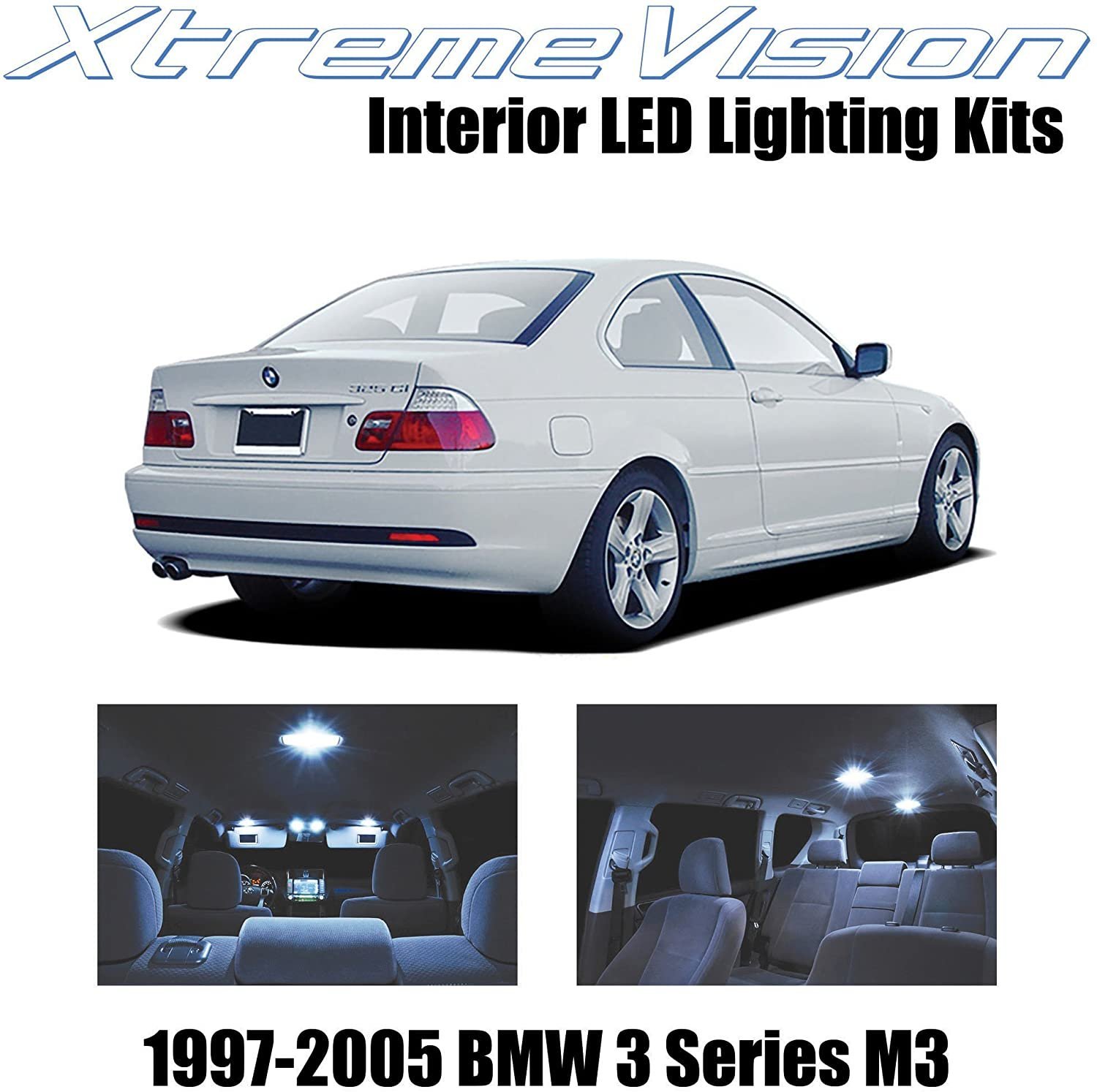 XtremeVision Interior LED for BMW 3 Series M3 1997-2005 (14 pcs) - Picture 8 of 31