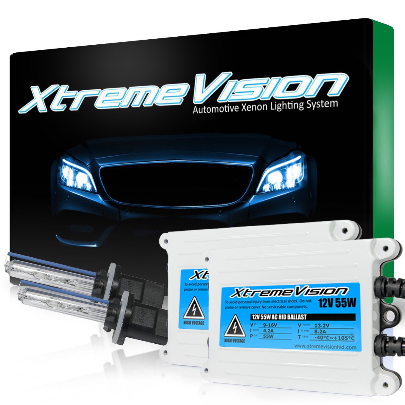 XtremeVision 55W Xenon HID KIT H11 Headlight BALLAST+2 BULBS Conversion Light - Picture 26 of 50