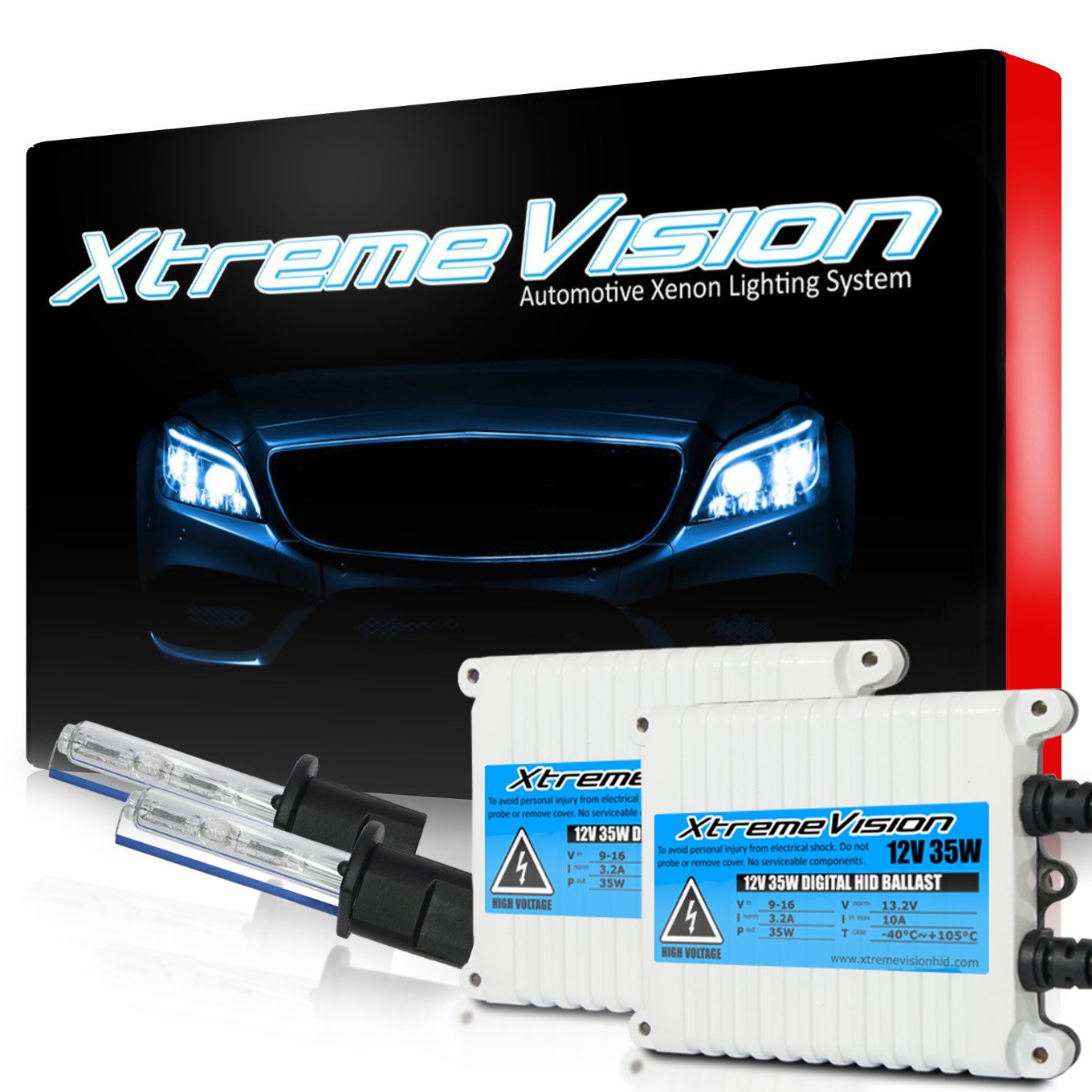XtremeVision 35W AC Xenon HID Conversion Kit Waterproof Headlight - Picture 21 of 27