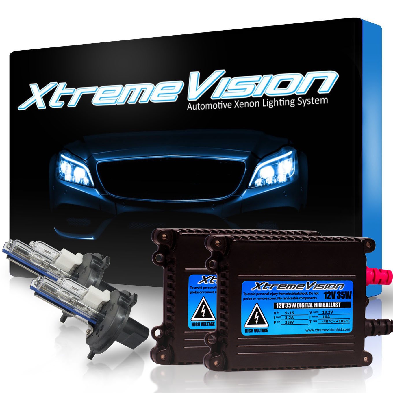 XtremeVision 35 W Xenon HID Conversion Kit Waterproof Headlight FogLight - Picture 6 of 50