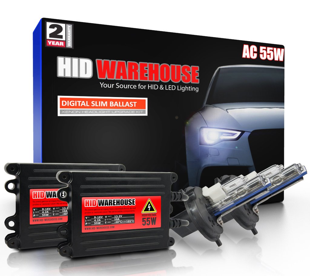 HID-Warehouse 55W AC Xenon HID Conversion Kit Waterproof Head Fog Light - Picture 24 of 27