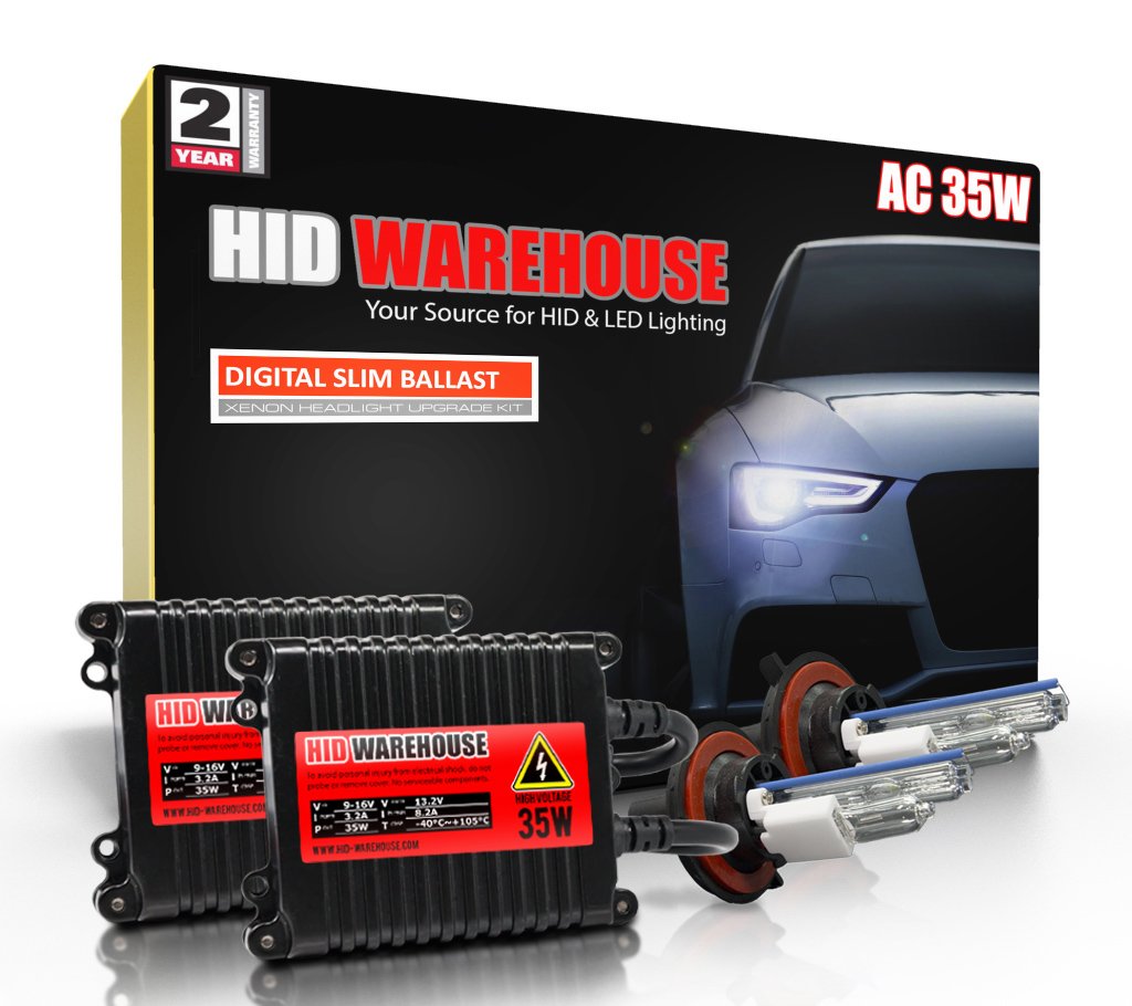 HID-Warehouse Xenon Light 35W AC Slim HID Kit H1 H3 H4 H7 H11 9006 9005 9007 - Picture 24 of 26